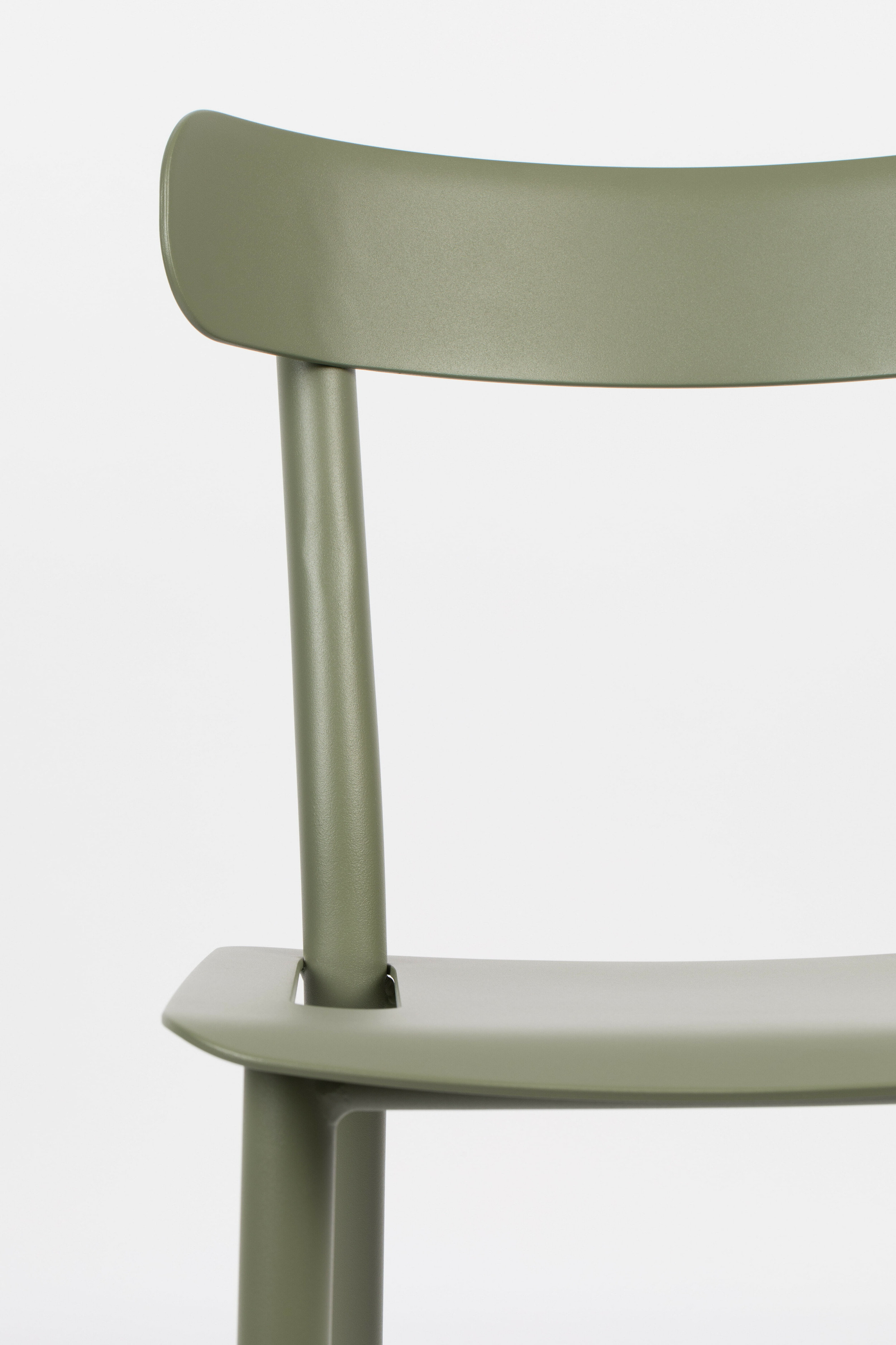 Zuiver Tuinstoel 'Friday' kleur Groen