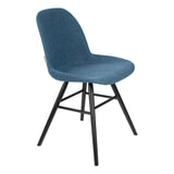 Zuiver Eetkamerstoel 'Albert Kuip' Soft, kleur Blauw
