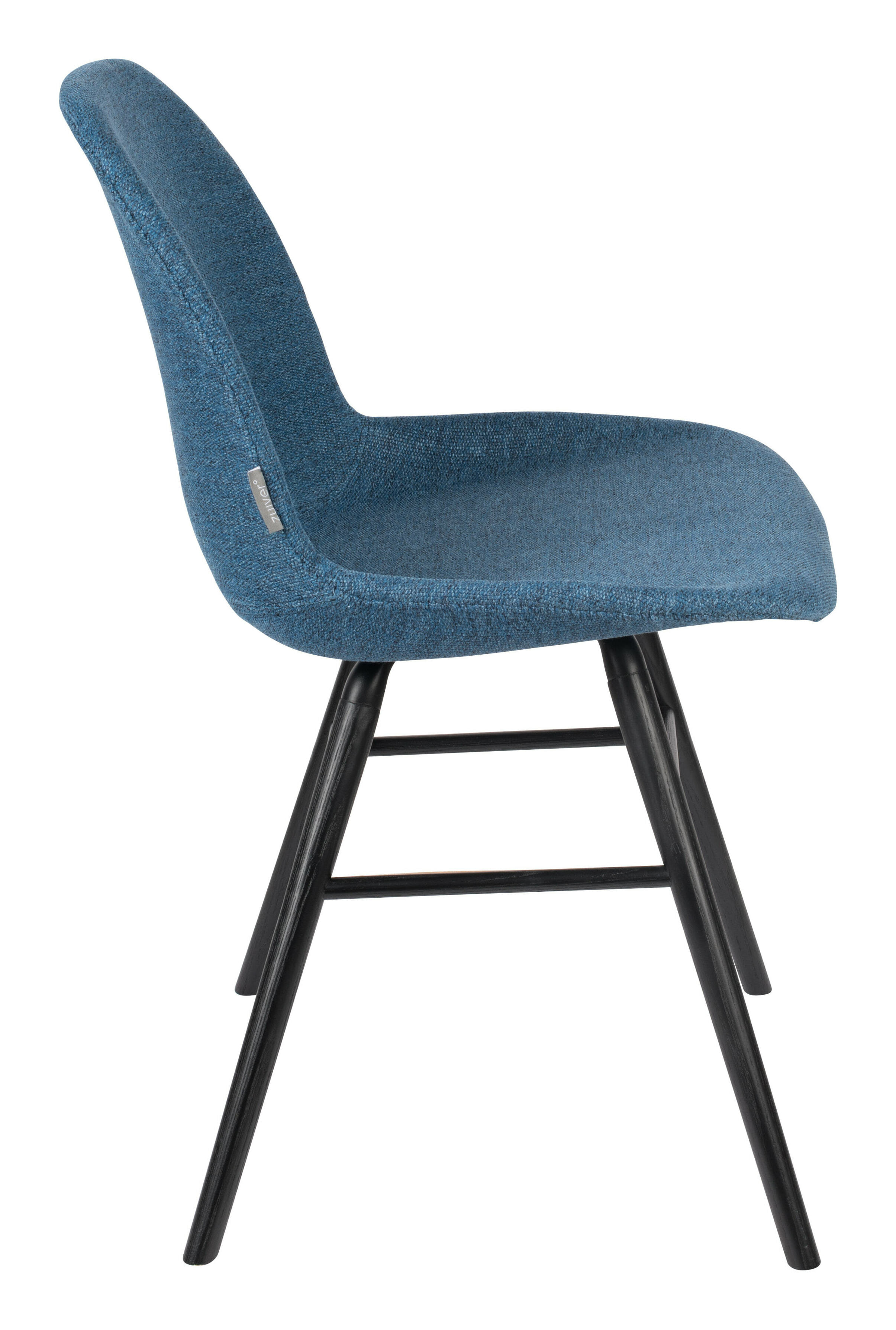 Zuiver Eetkamerstoel 'Albert Kuip' Soft, kleur Blauw