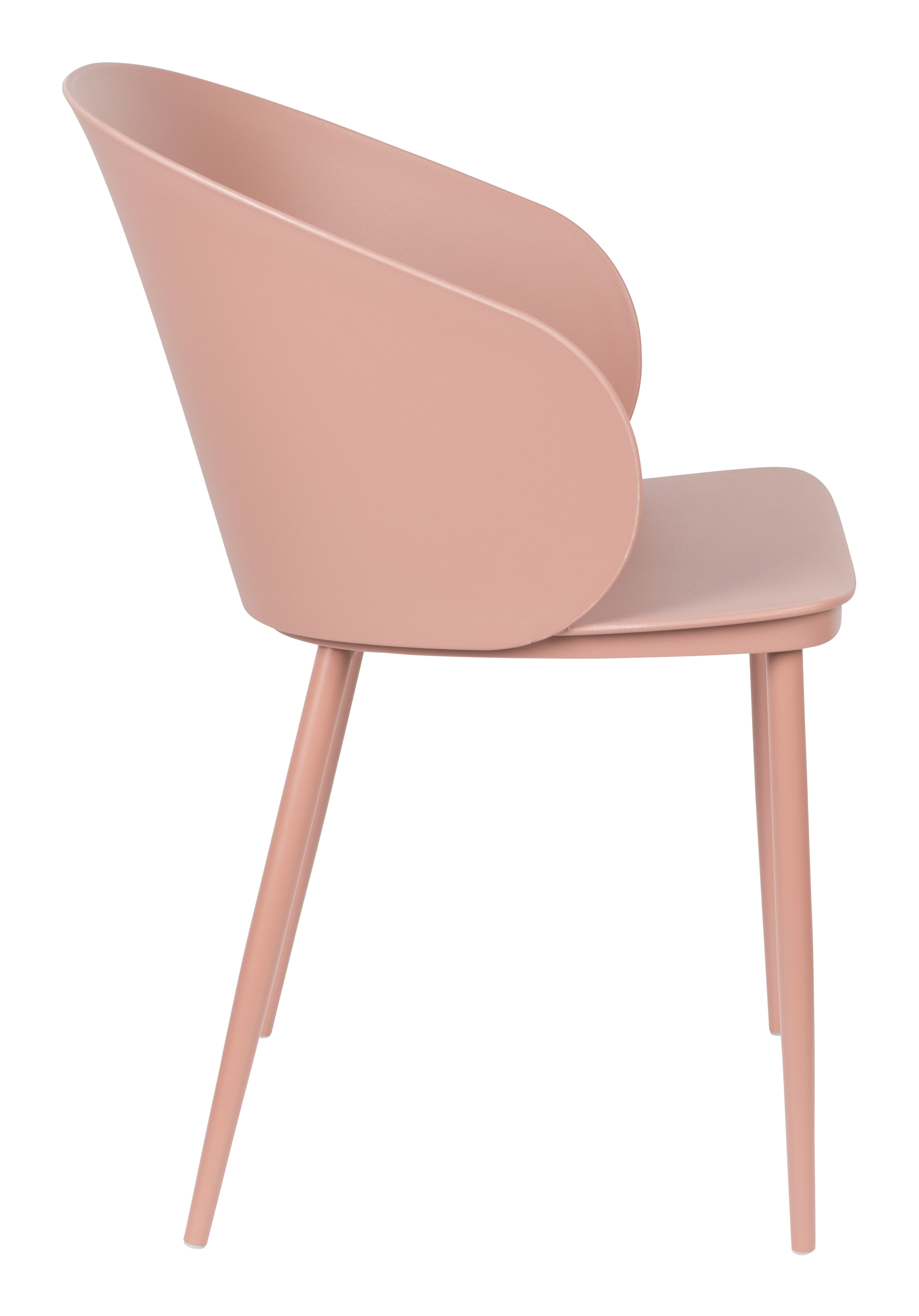 ZILT Eetkamerstoel 'Gigi', kleur Roze