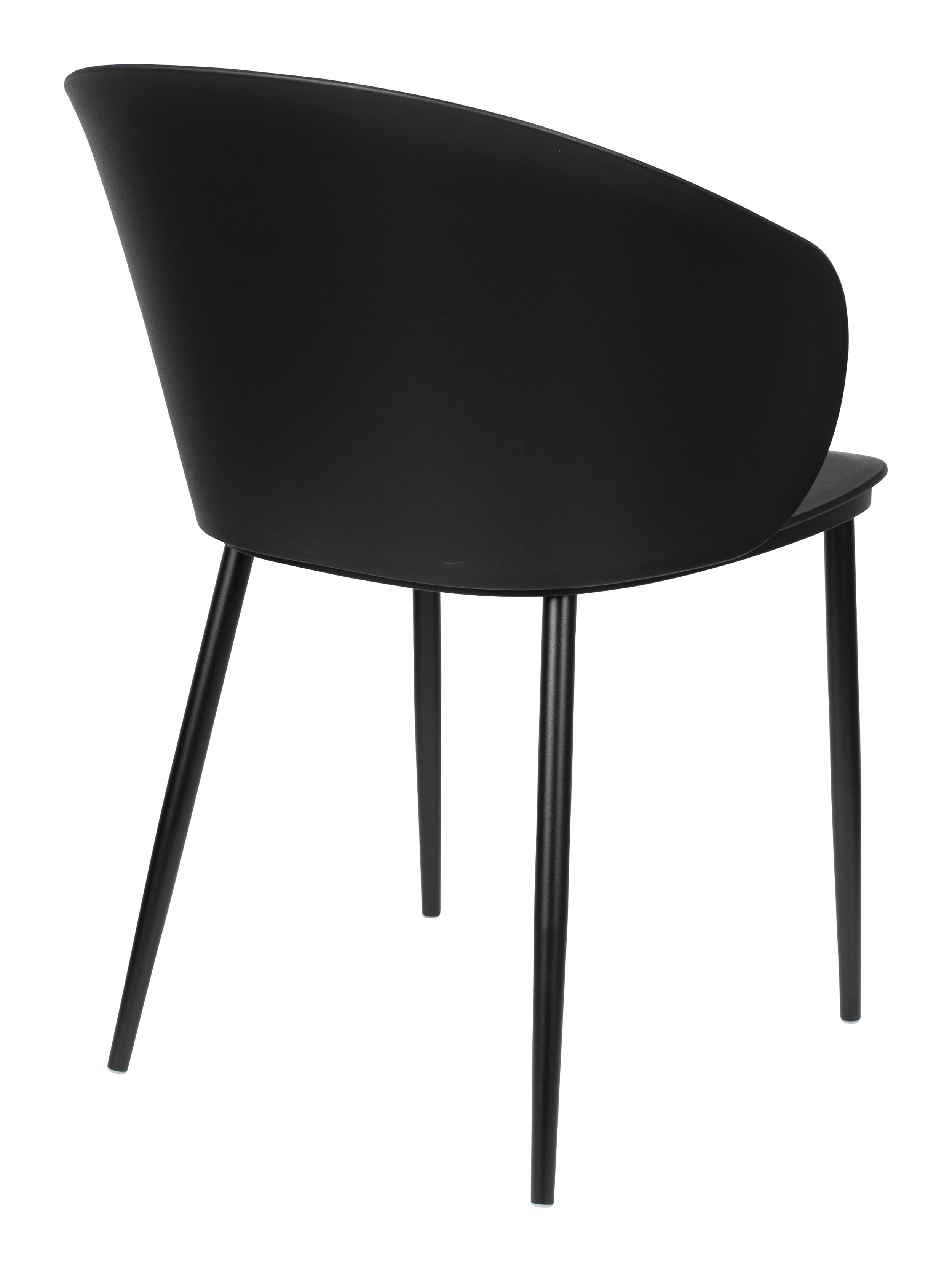 ZILT Eetkamerstoel 'Gigi'. kleur Zwart
