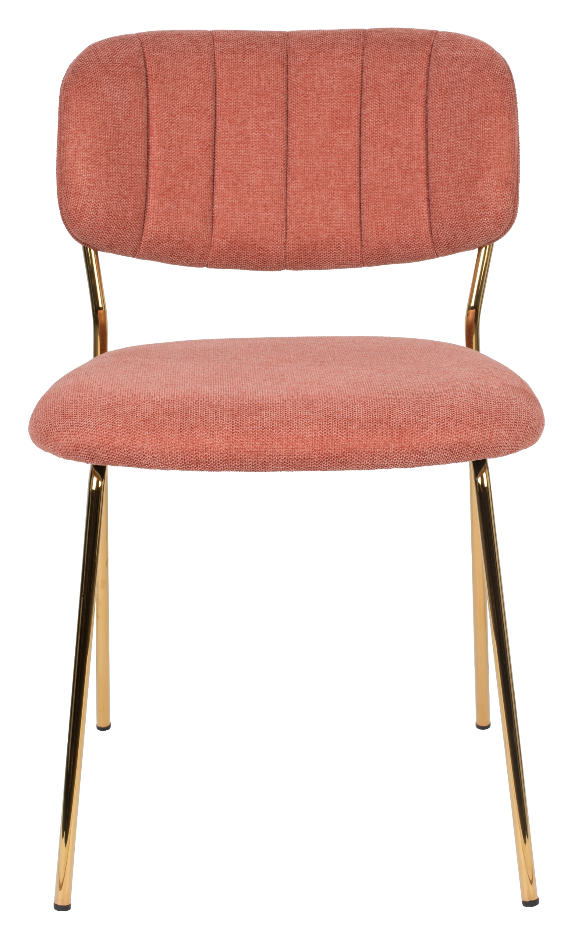 ZILT Eetkamerstoel 'Kolten' kleur Goud/Roze