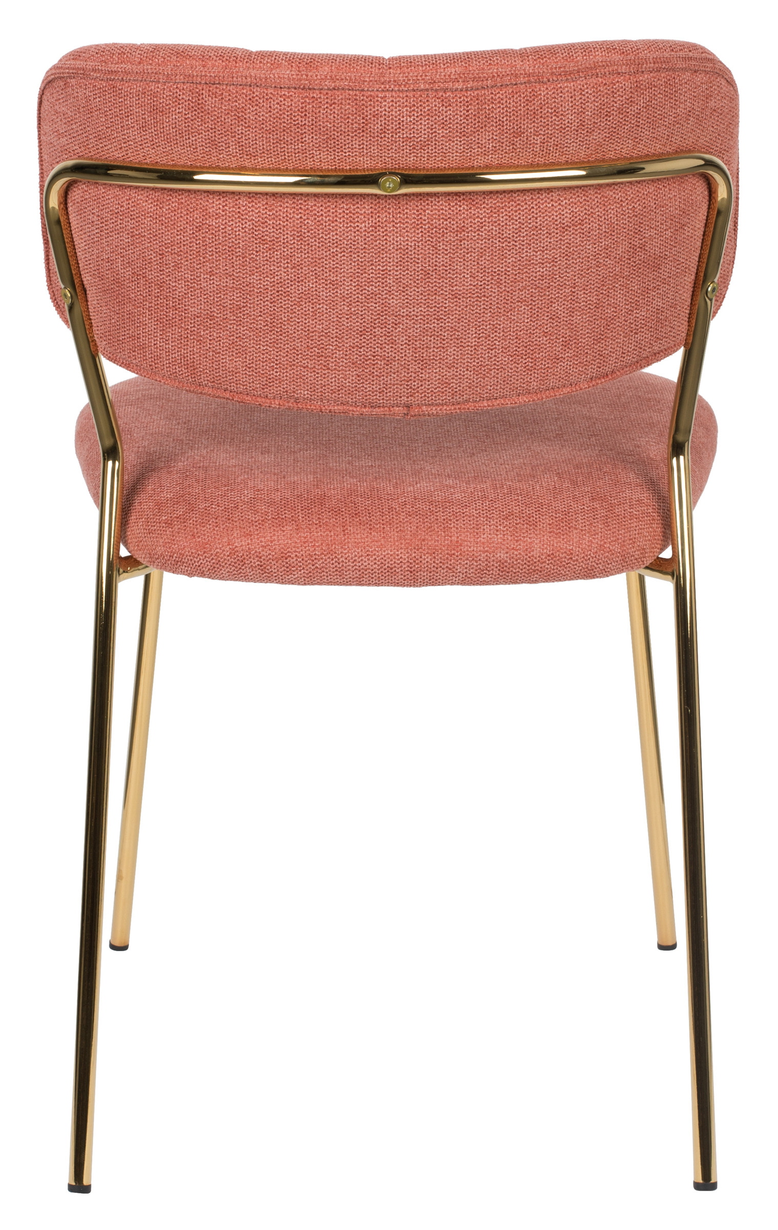 ZILT Eetkamerstoel 'Kolten' kleur Goud/Roze