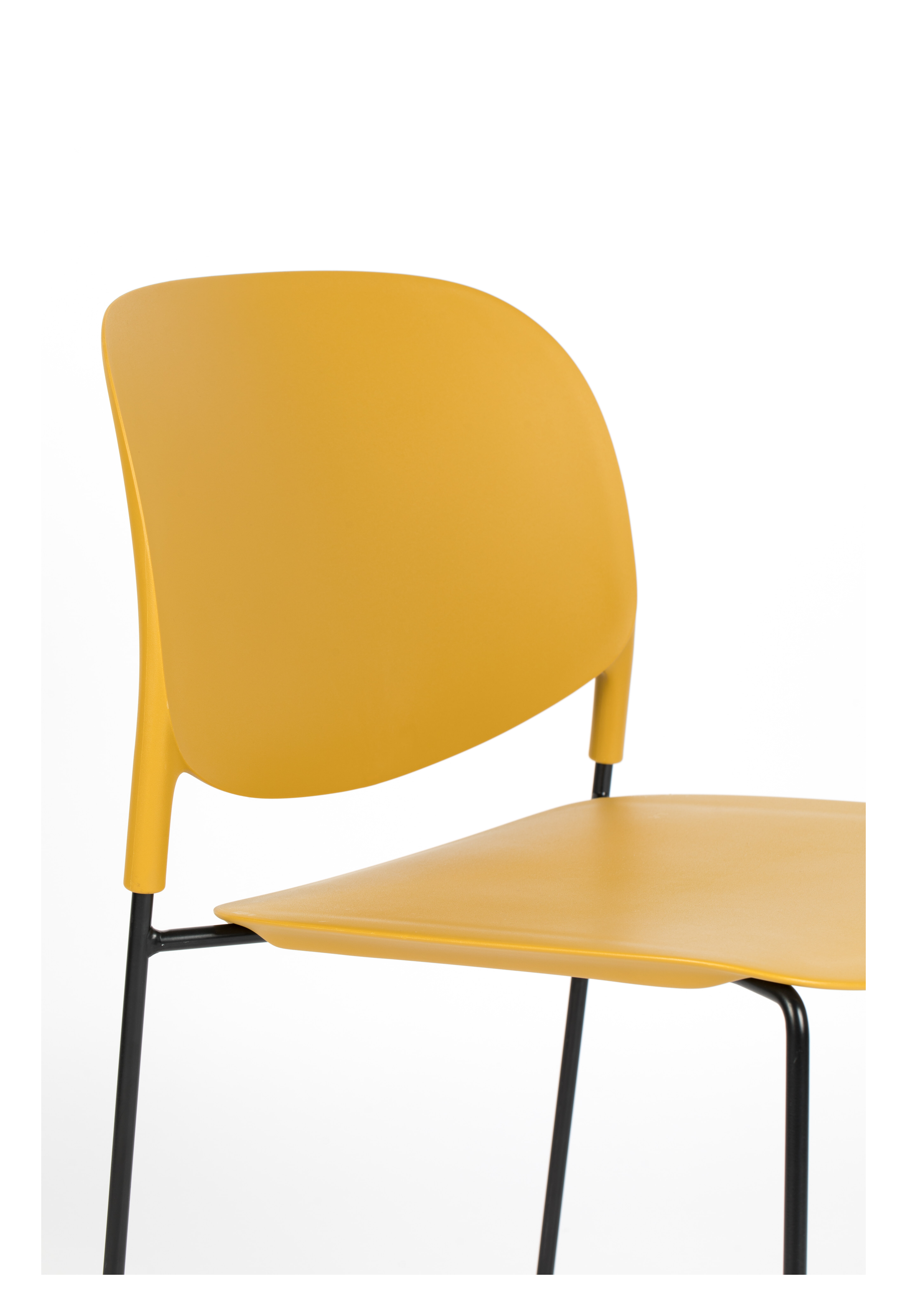 ZILT Eetkamerstoel 'Simon' kleur Oker