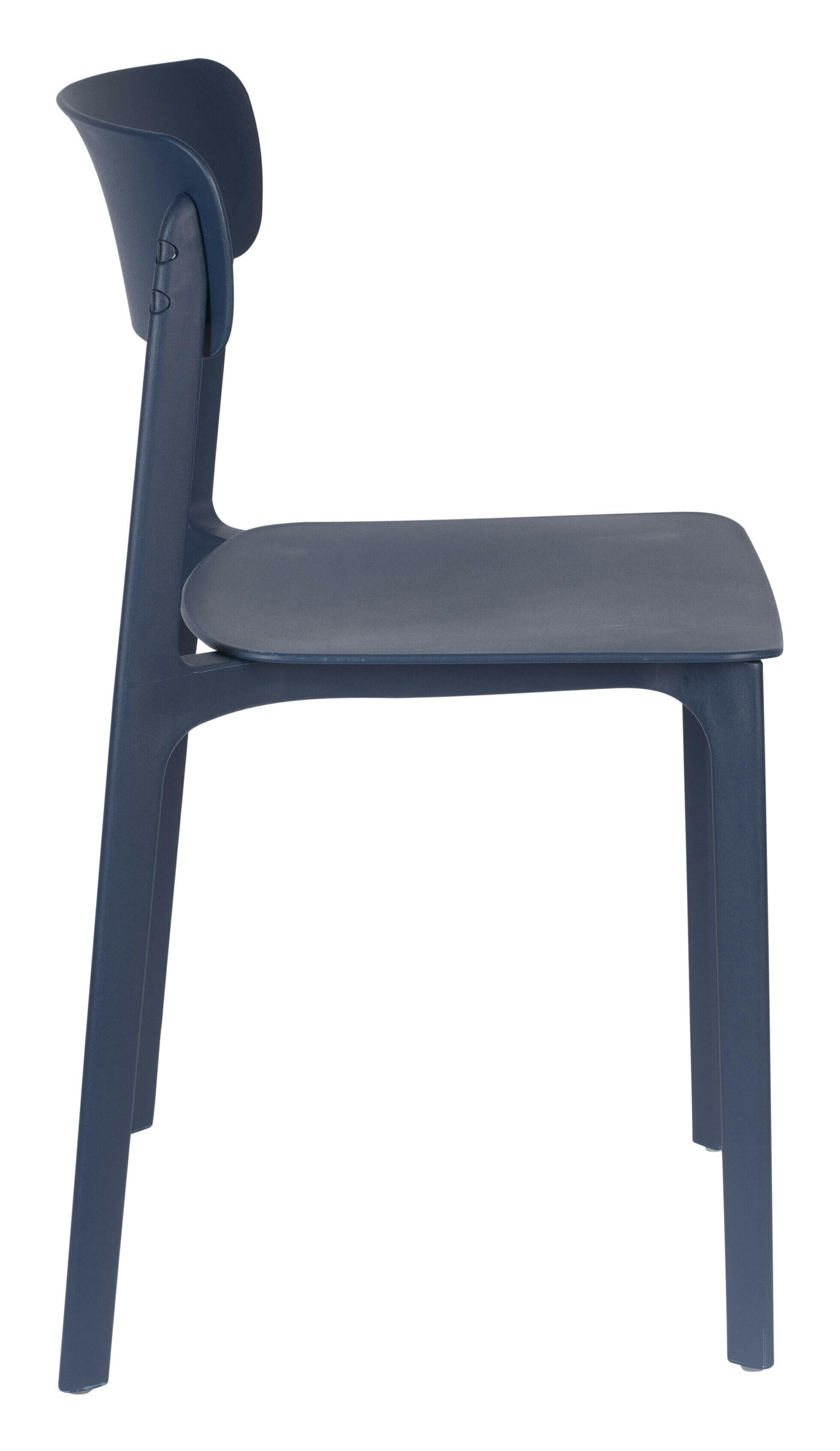 ZILT Eetkamerstoel 'Hassani' kleur Donkerblauw
