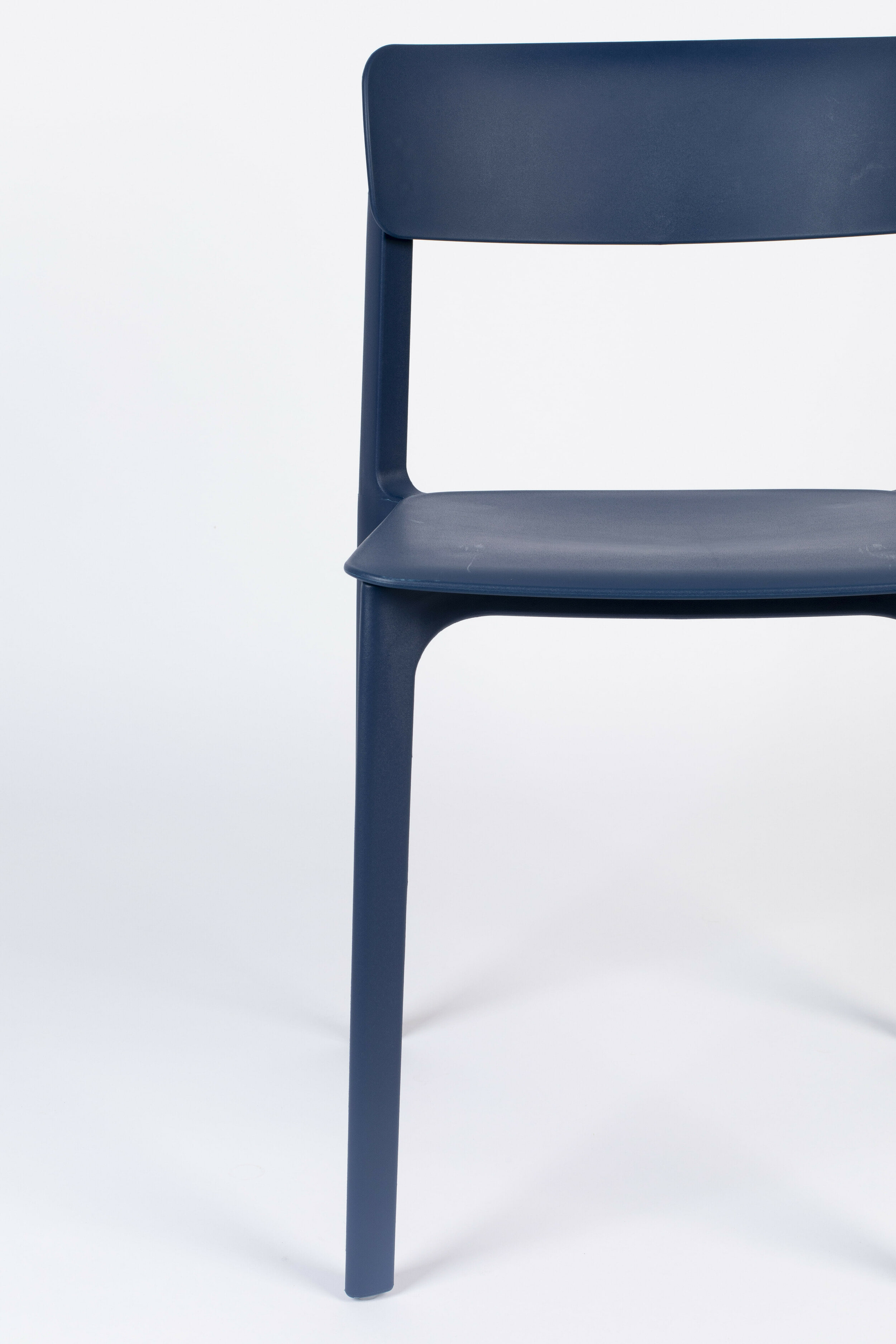 ZILT Eetkamerstoel 'Hassani' kleur Donkerblauw
