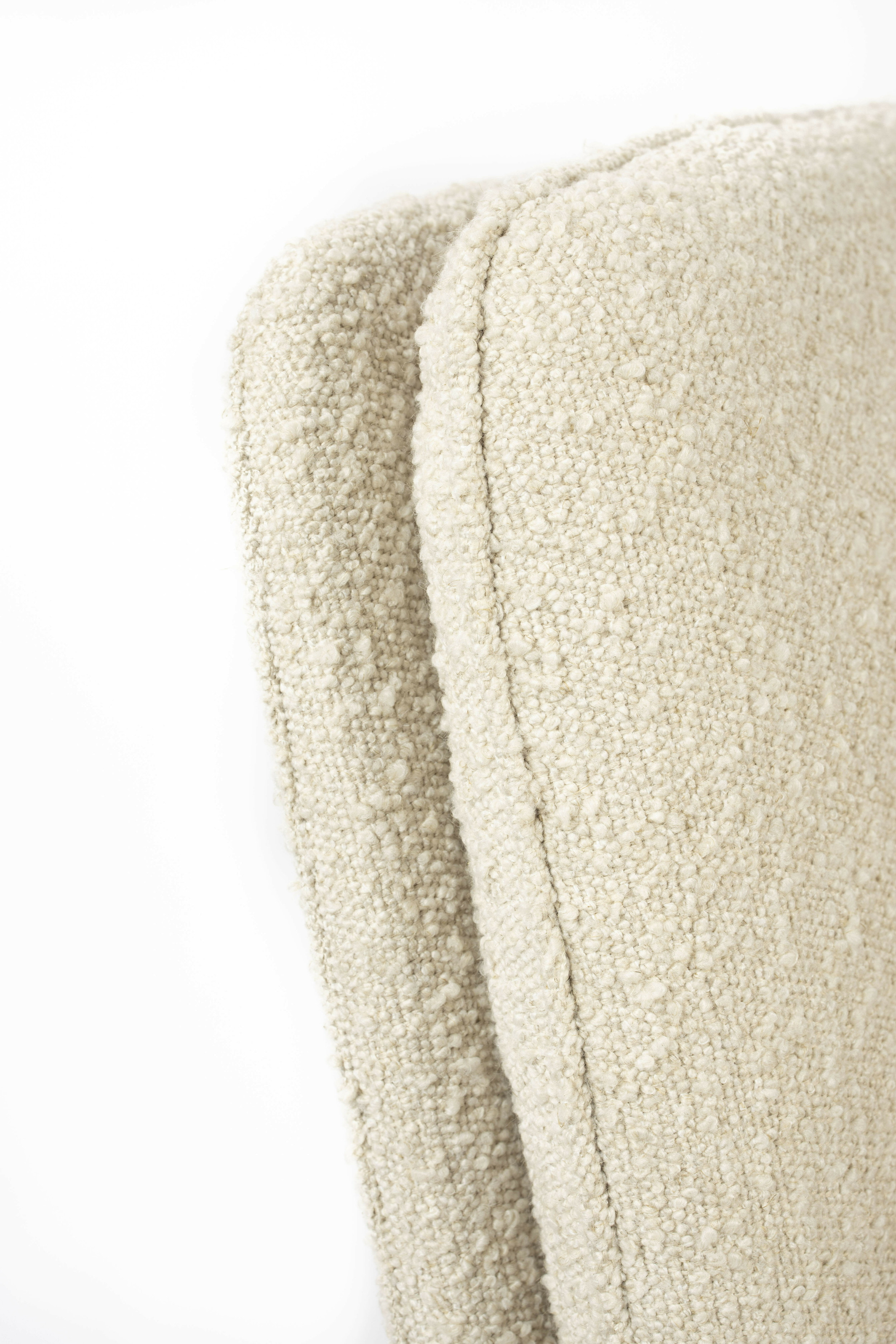 Zuiver Draaibare Eetkamerstoel 'Tyler' Bouclé, kleur Beige