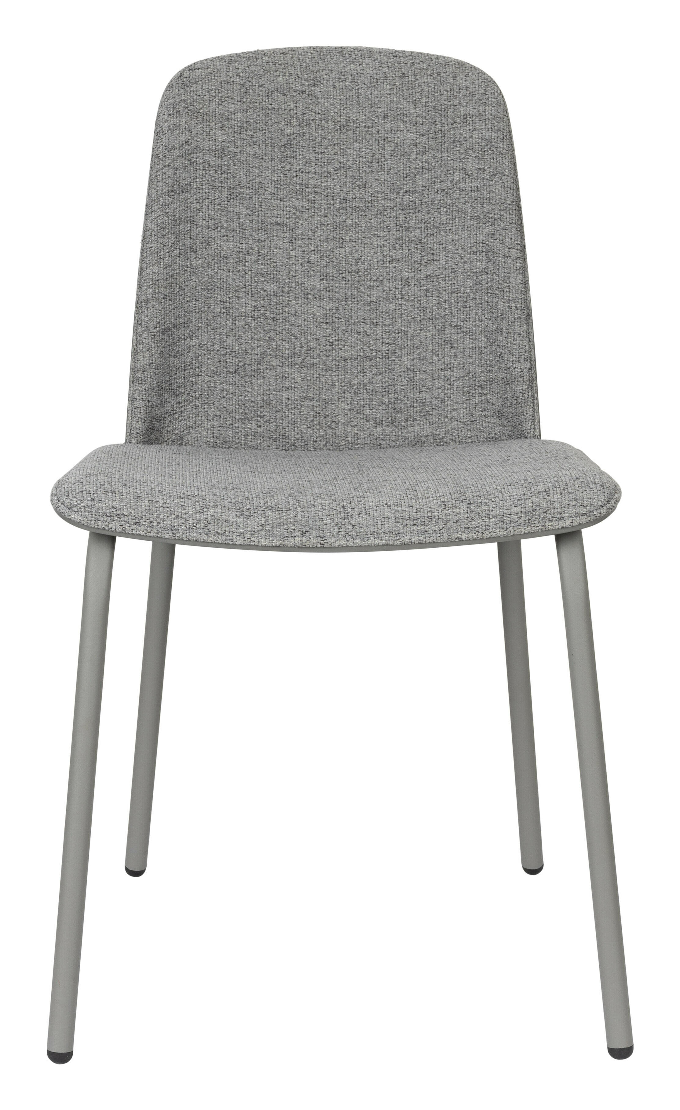 Zuiver Eetkamerstoel 'Clip' Stof, kleur Grijs