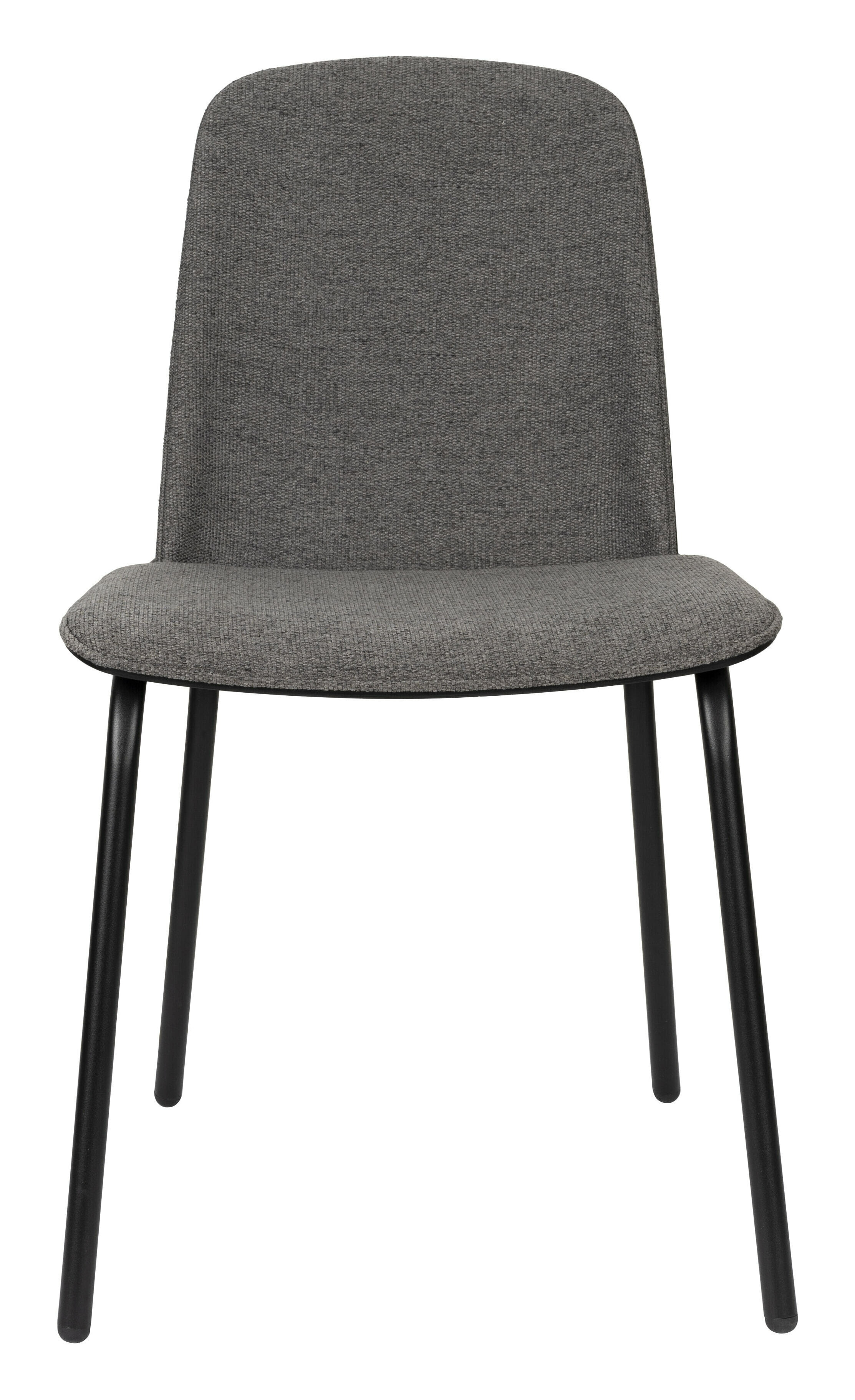 Zuiver Eetkamerstoel 'Clip' Stof, kleur Antraciet