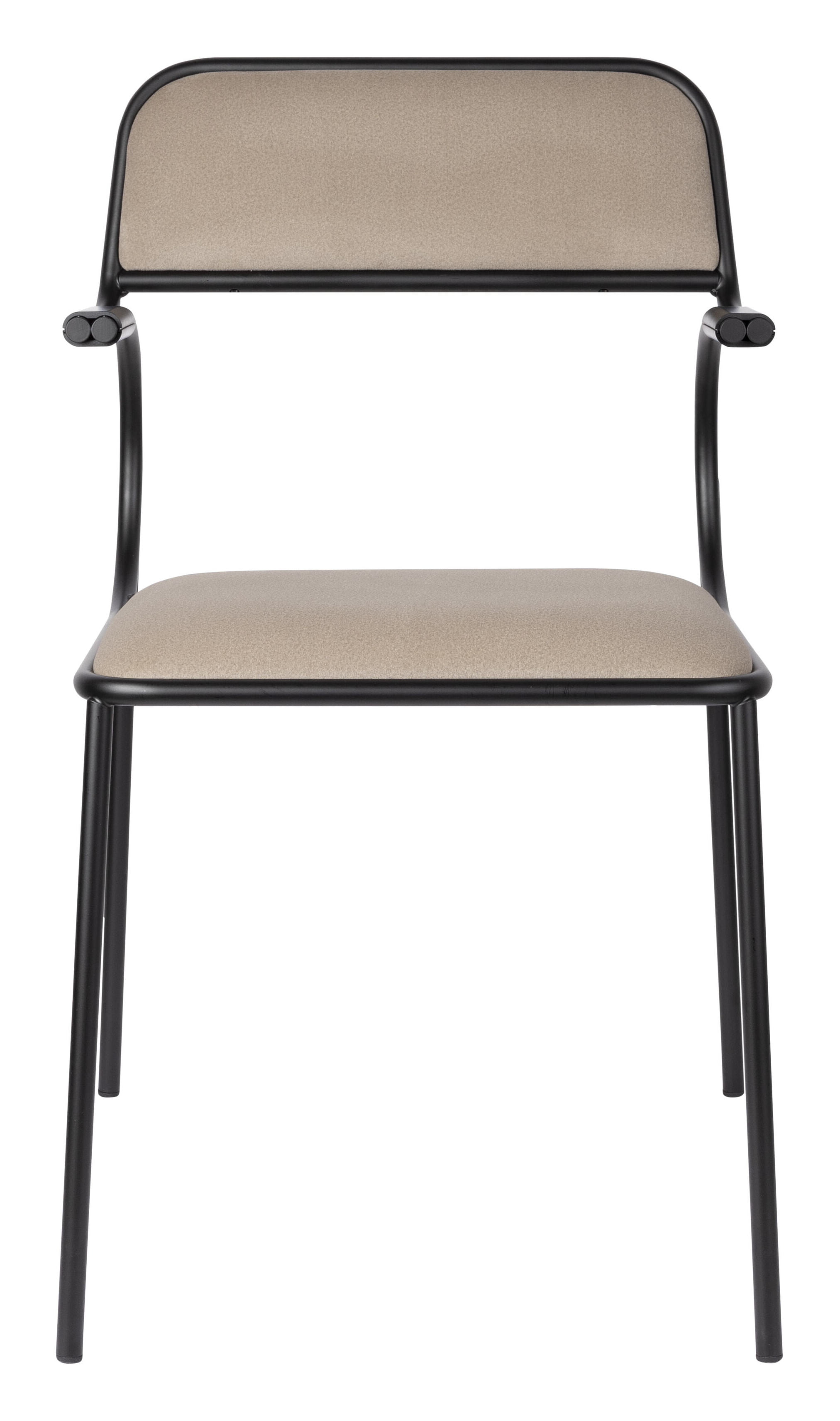 Zuiver Eetkamerstoel 'Alba' Velvet, kleur Beige