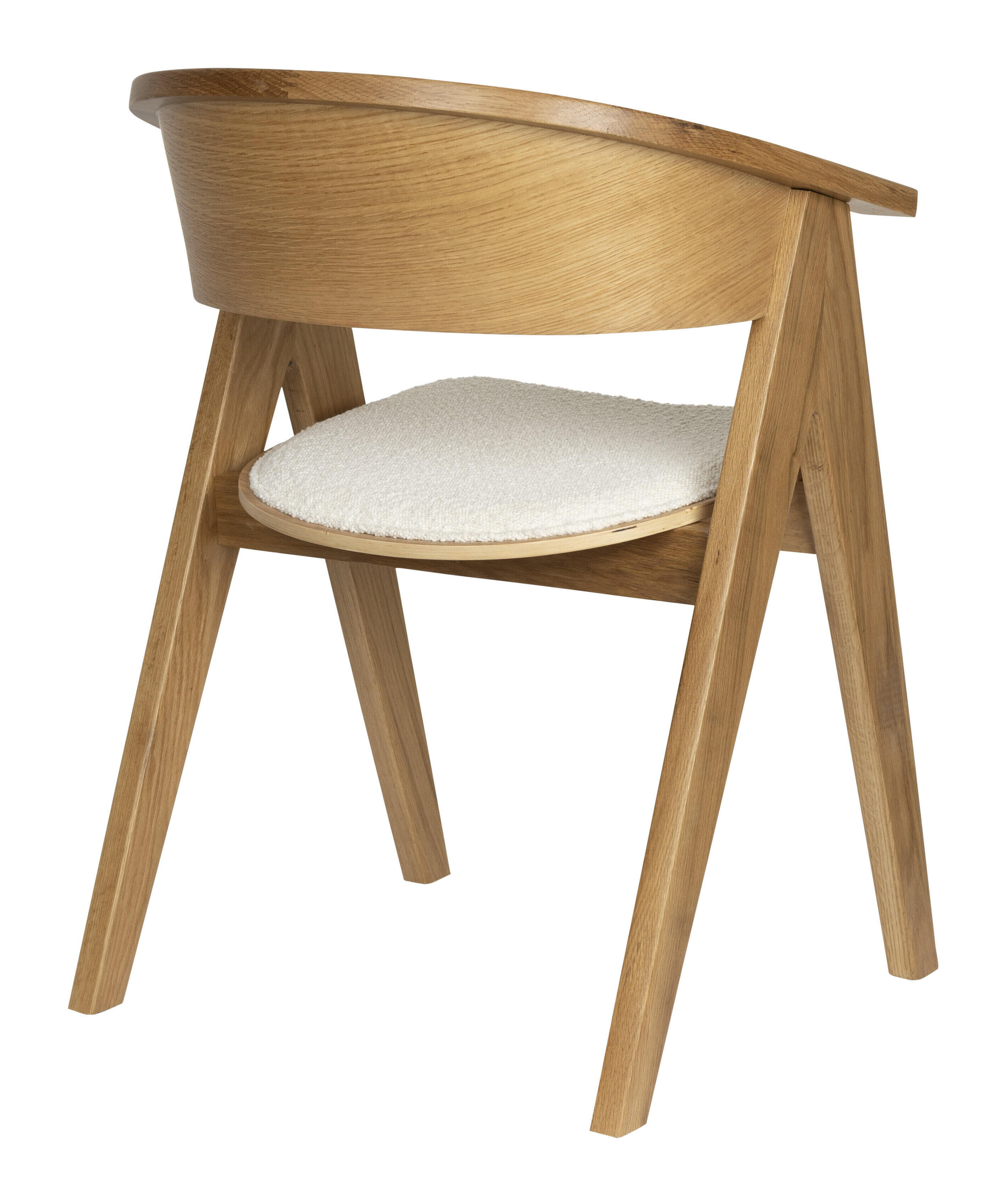 Zuiver Eetkamerstoel 'Ndsm' Eikenhout, kleur Naturel