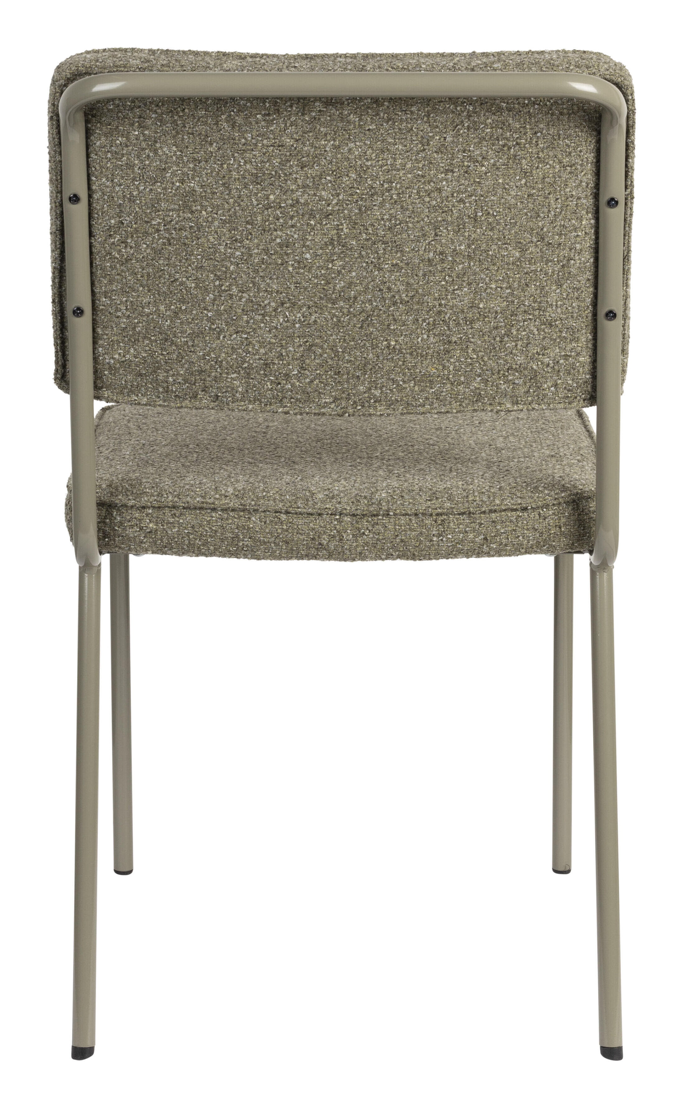 Zuiver Eetkamerstoel 'Buddy' Gerecyclede stof, kleur Olive