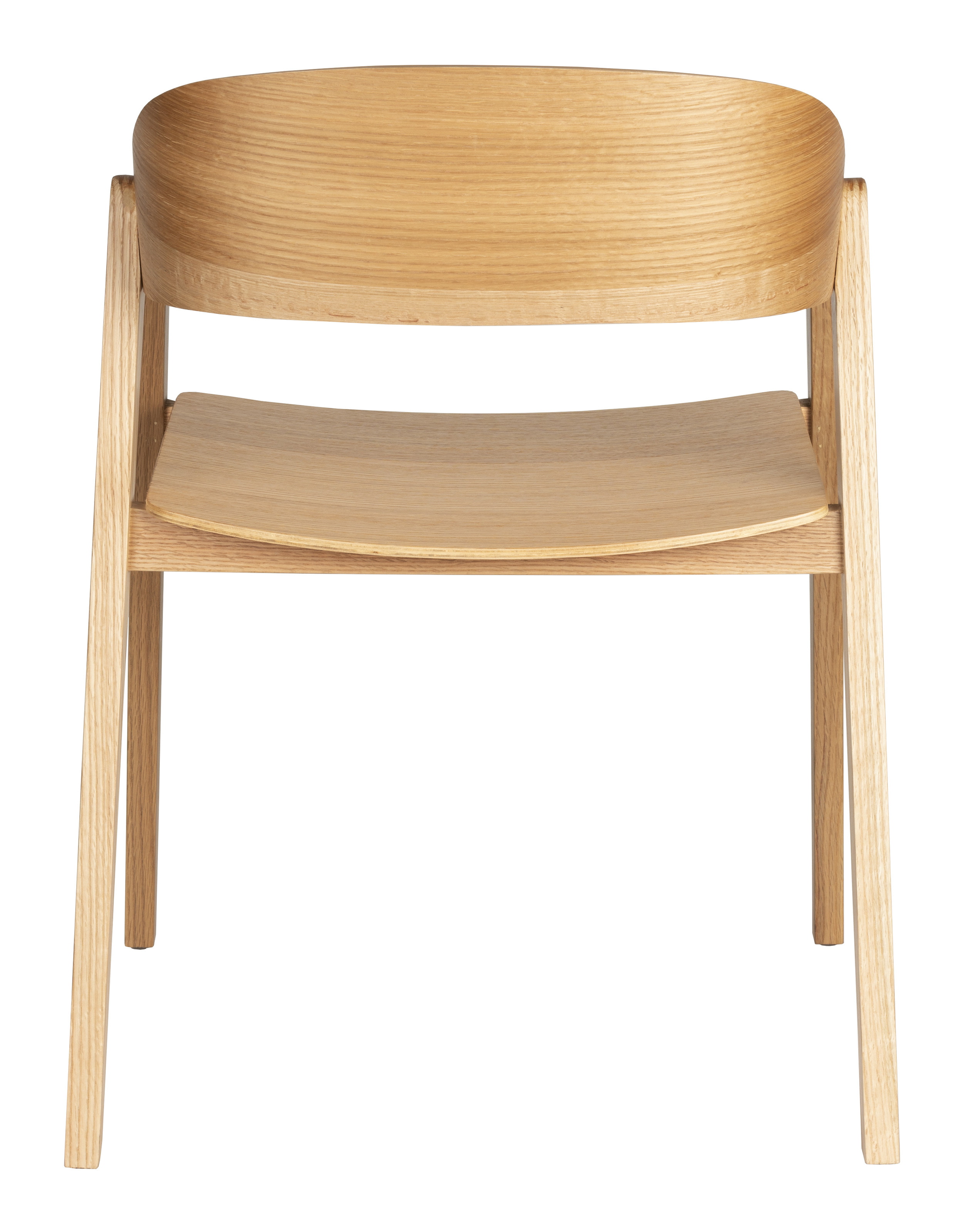 Dutchbone Eetkamerstoel 'Westlake' Eikenhout, kleur Naturel