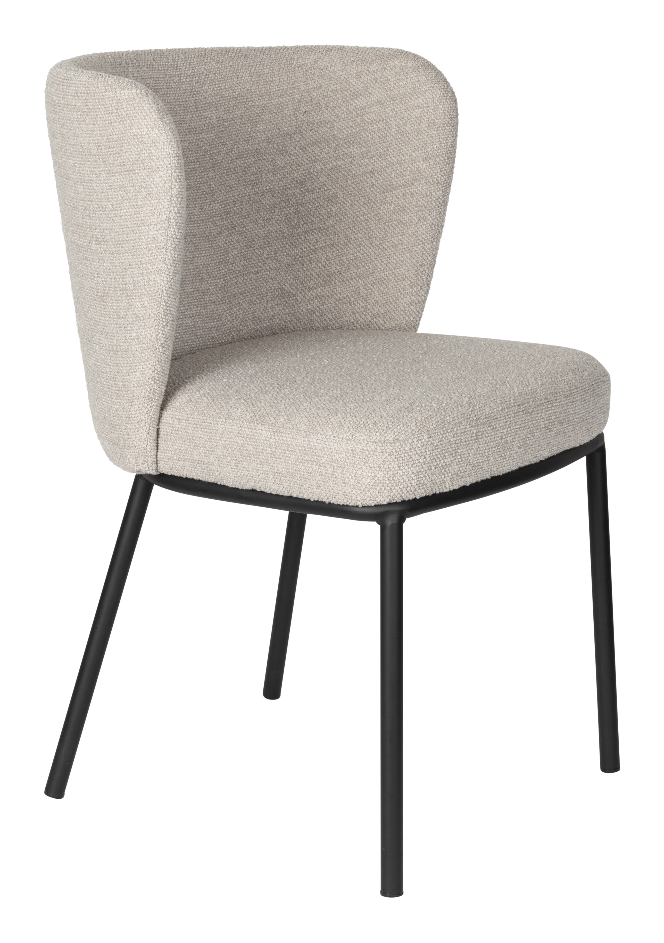 Feliz Lifestyle Guus Eetkamerstoel Beige - Set van 2
