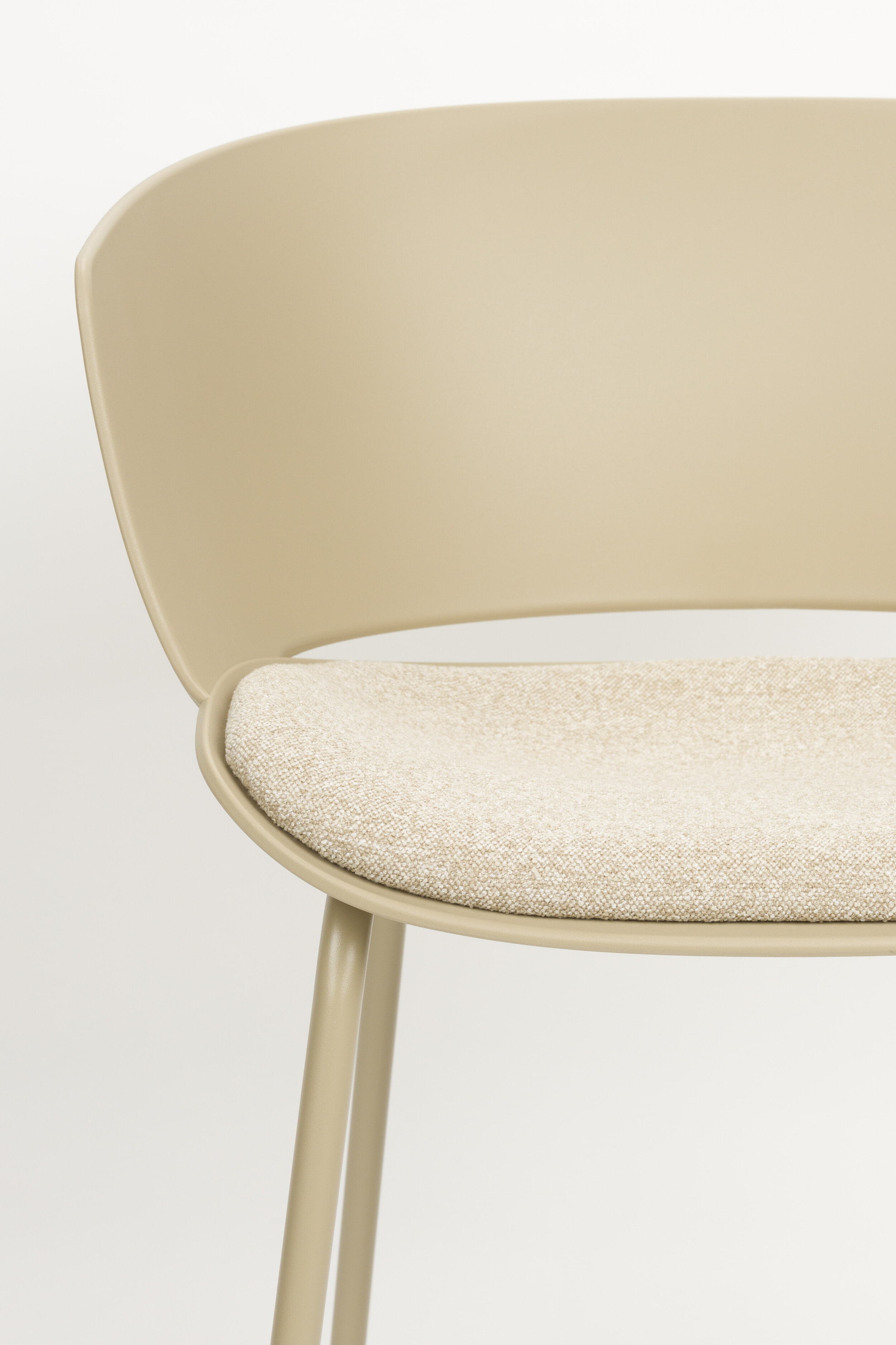 ZILT Eetkamerstoel 'Elam' kleur Beige