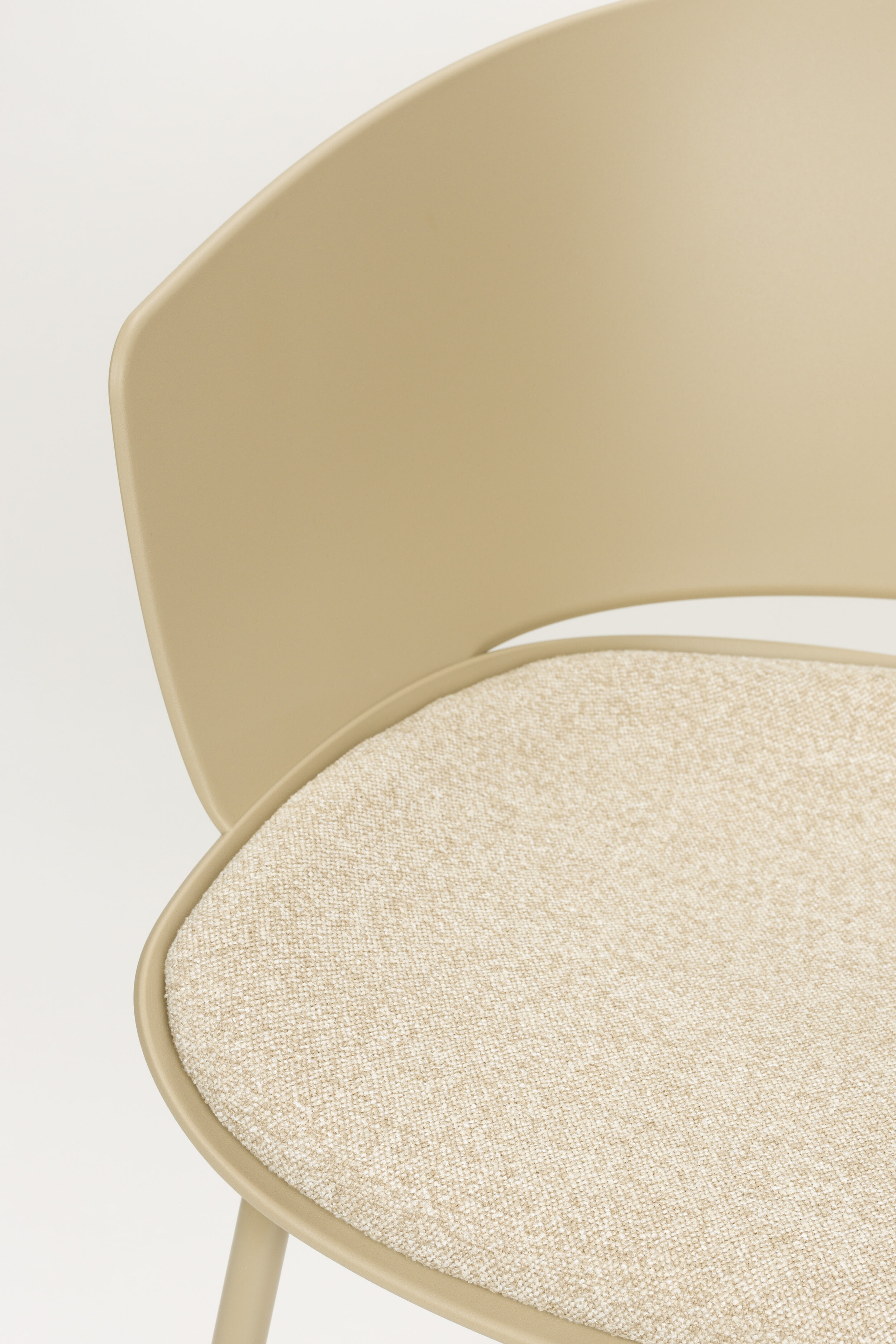 ZILT Eetkamerstoel 'Elam' kleur Beige