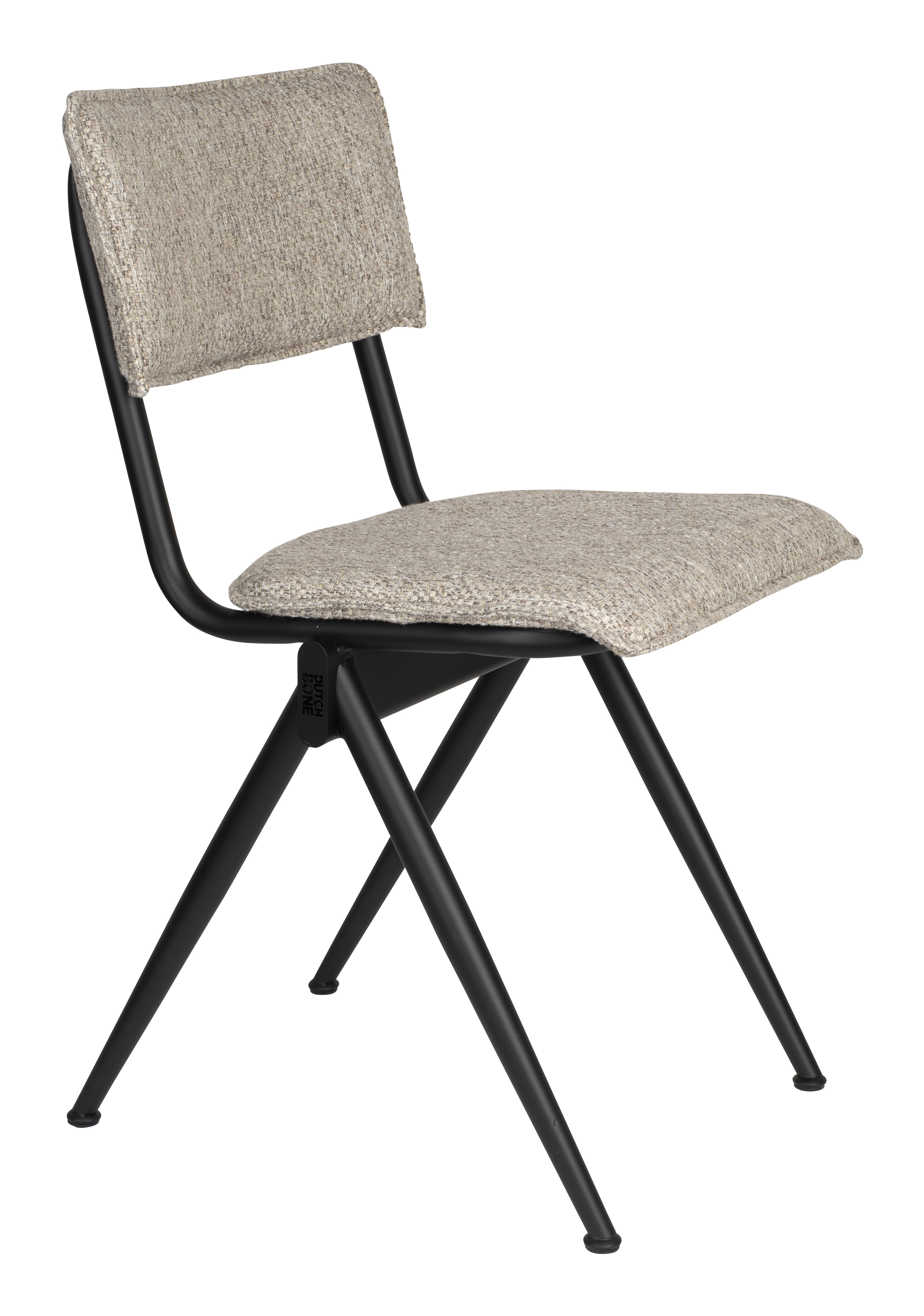 Dutchbone New Willow Stoel Rough Sand - Set van 2