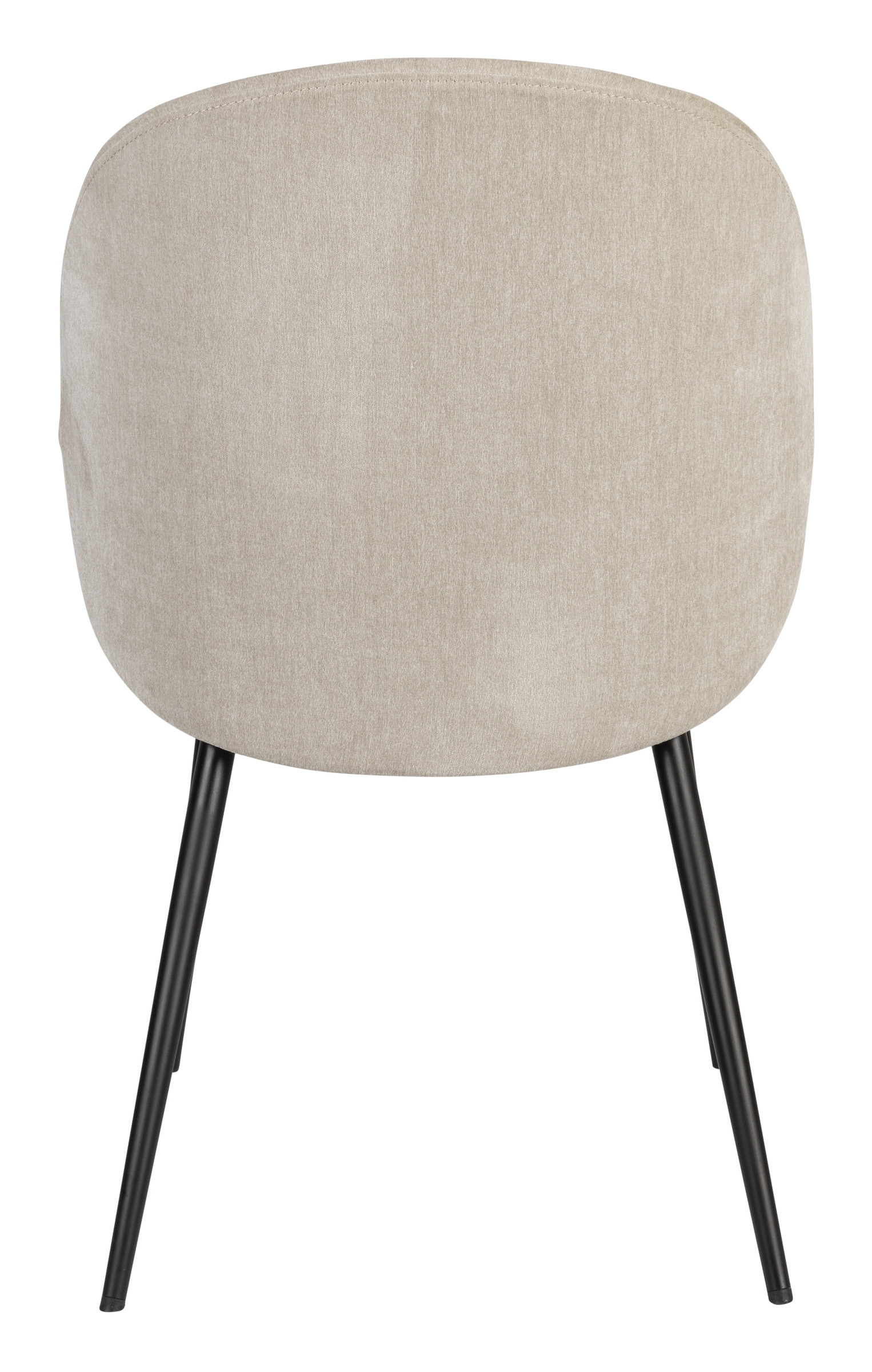 Zuiver Eetkamerstoel 'Cozy' Velvet, kleur Beige