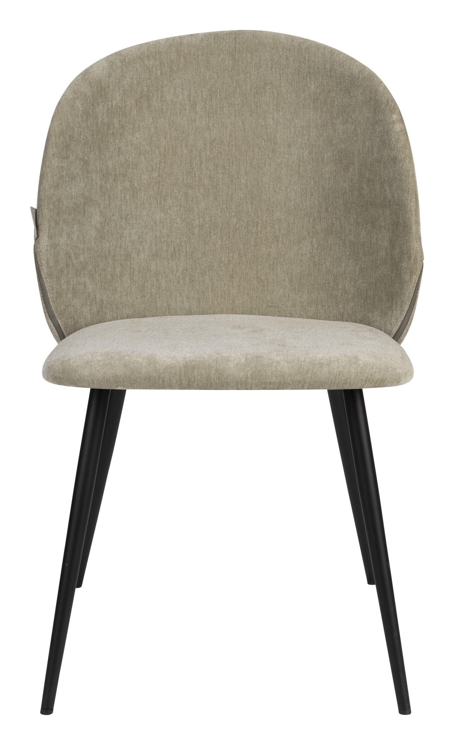 Zuiver Eetkamerstoel 'Cozy' Velvet, kleur Moss