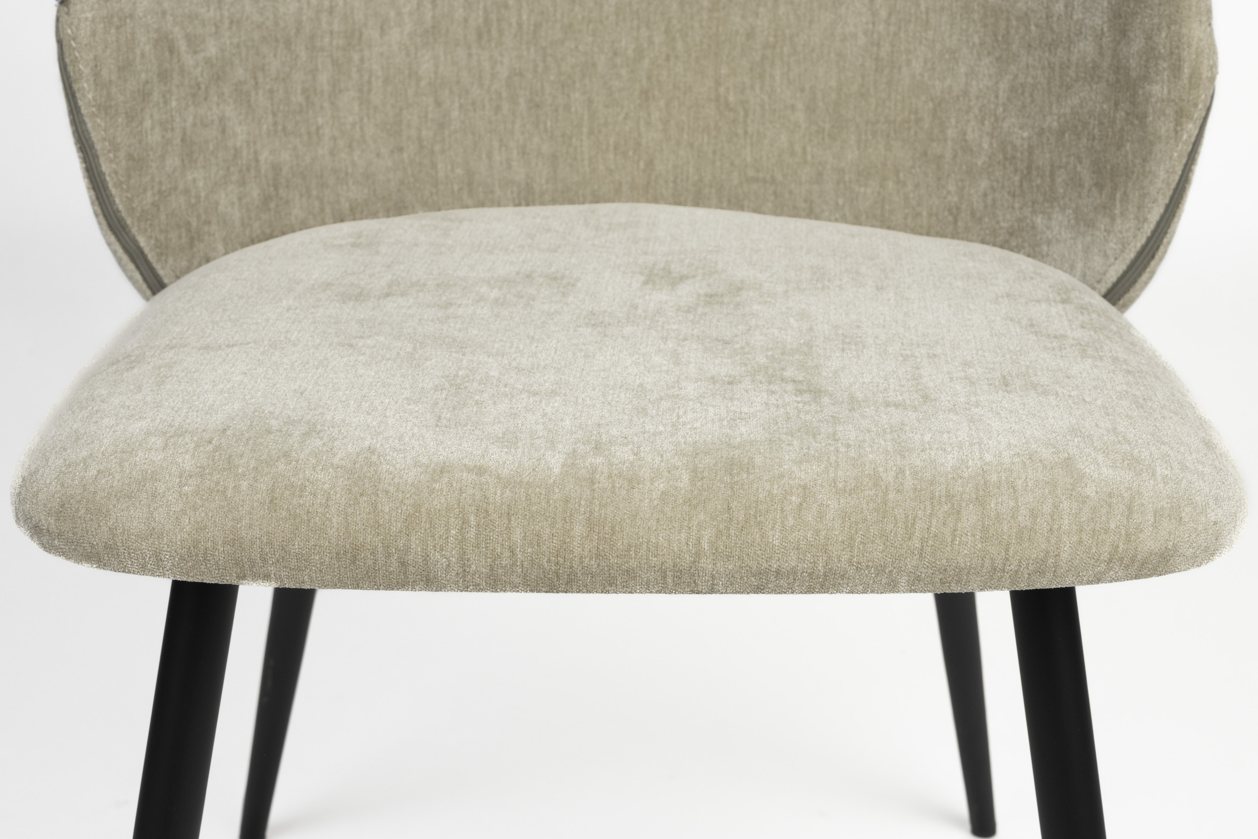 Zuiver Eetkamerstoel 'Cozy' Velvet, kleur Moss