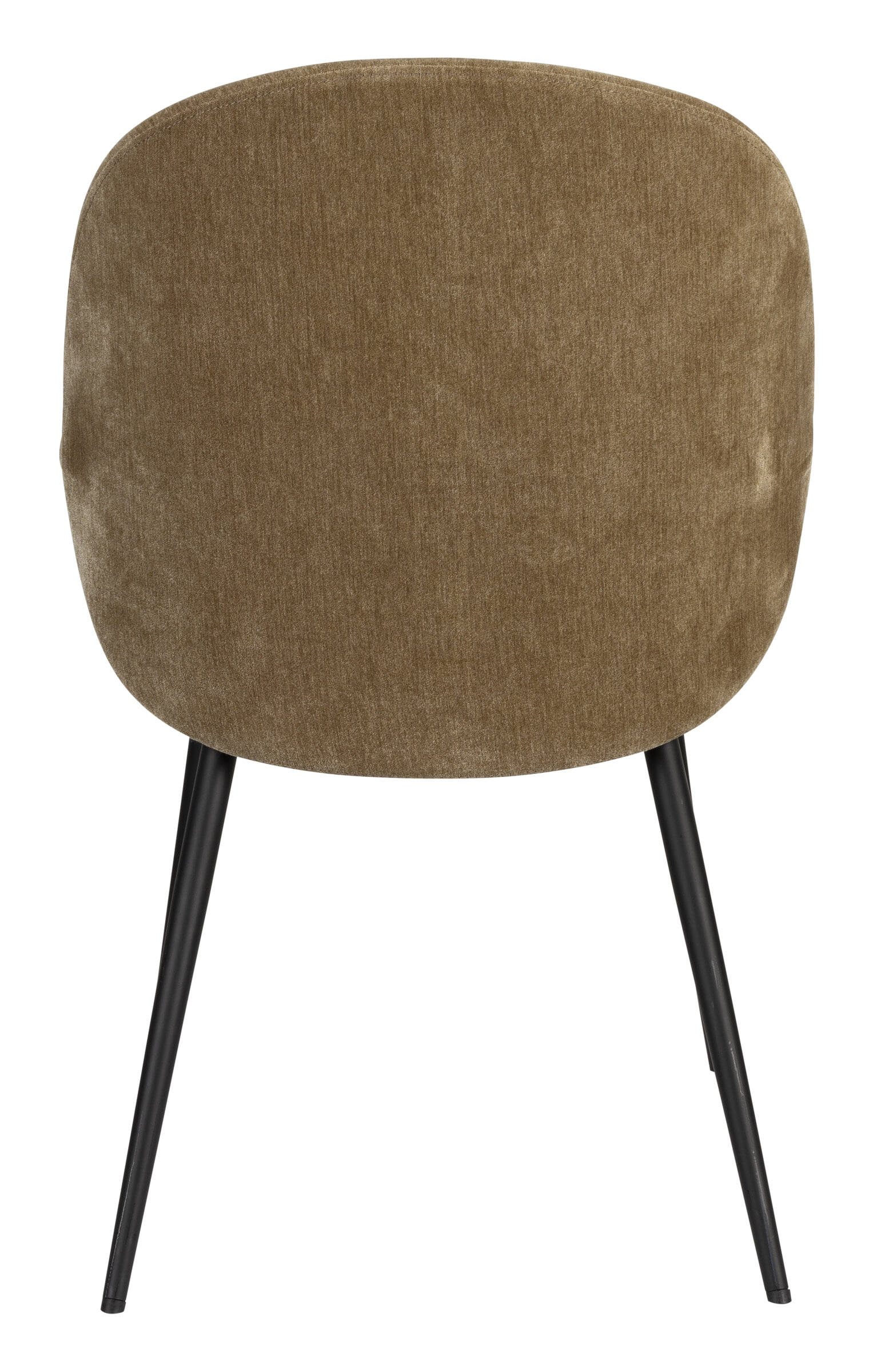 Zuiver Eetkamerstoel 'Cozy' Velvet, kleur Mustard