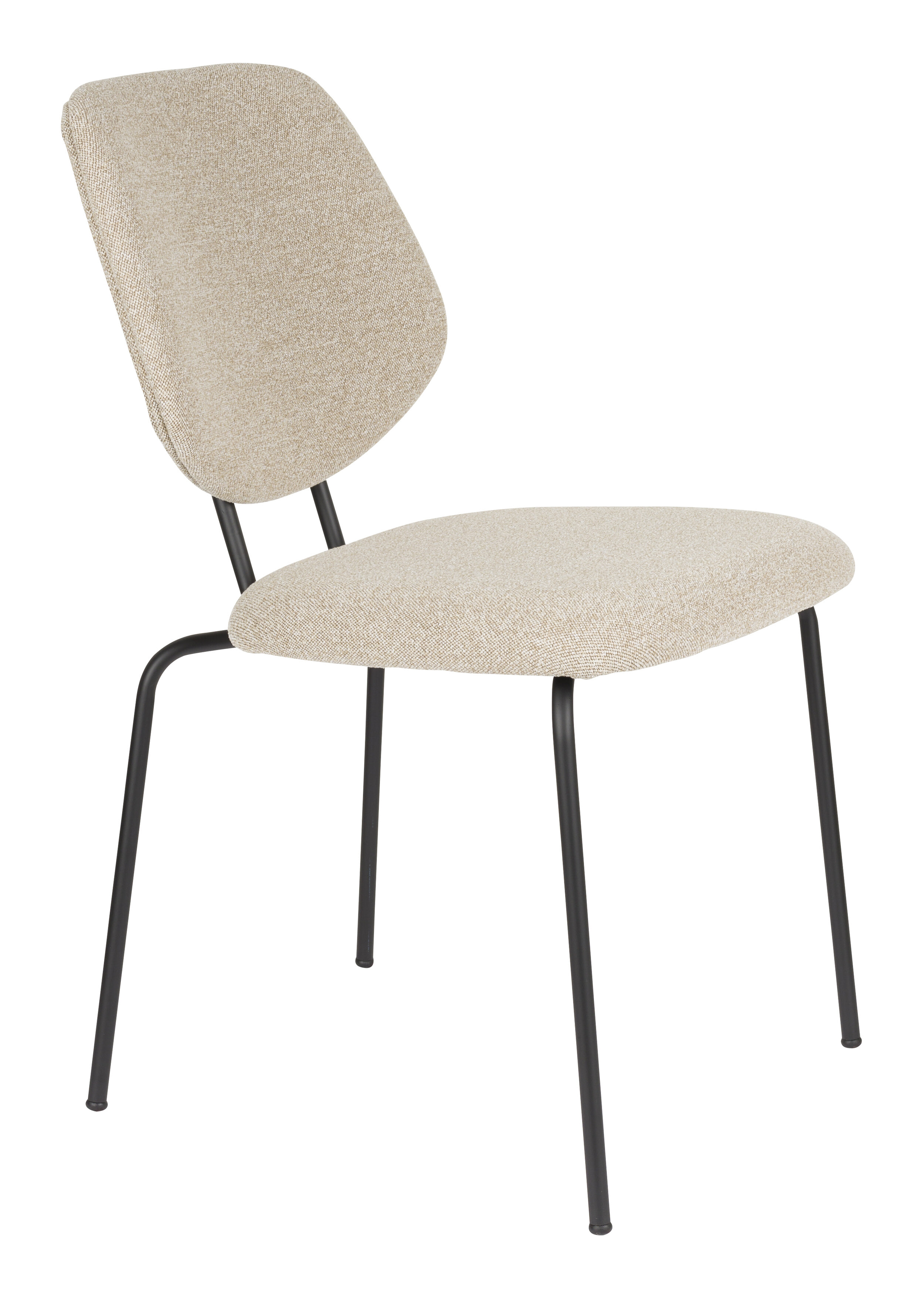 ZILT Eetkamerstoel 'Lora' Bouclé