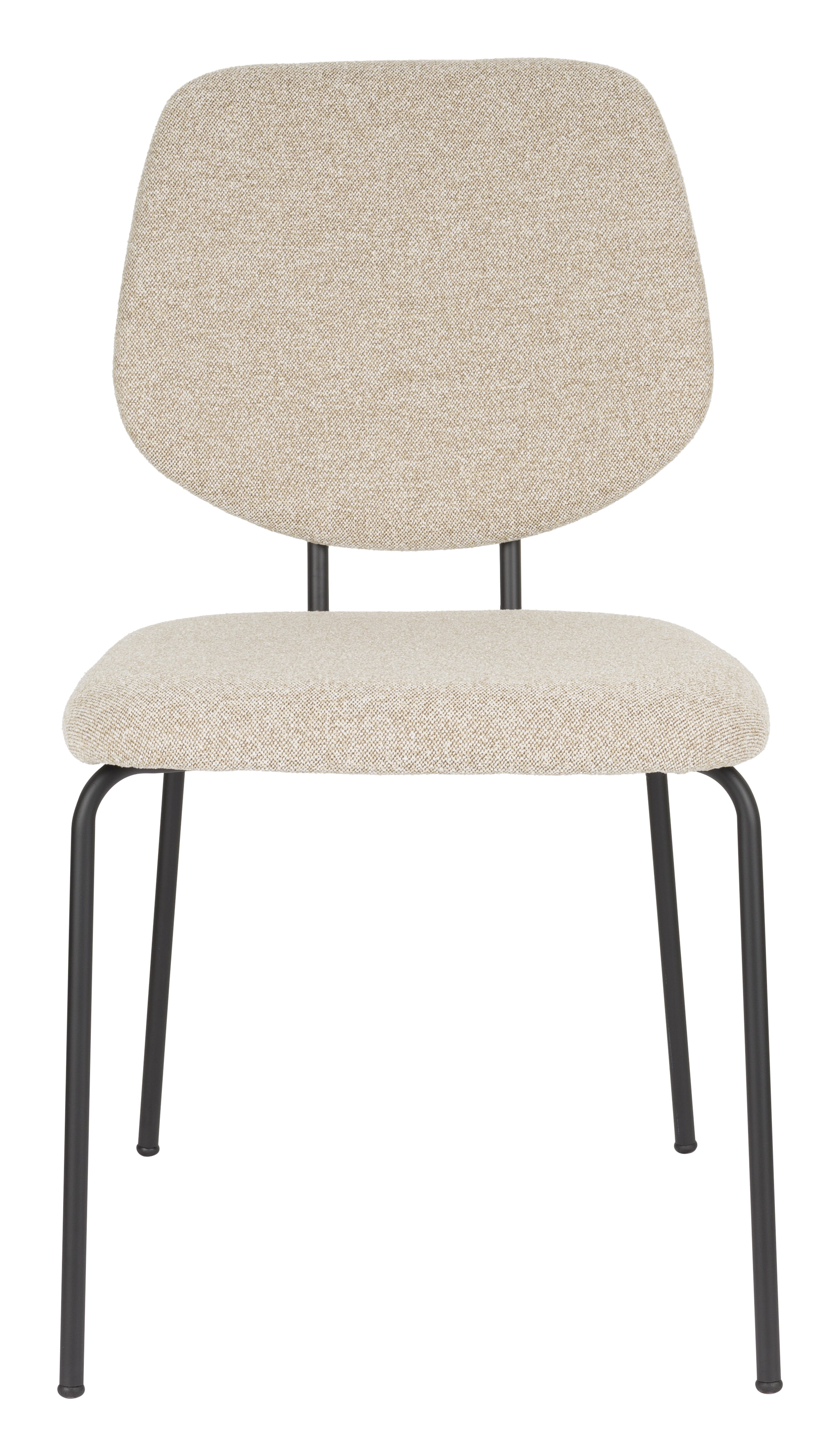 ZILT Eetkamerstoel Lora Bouclé - Beige
