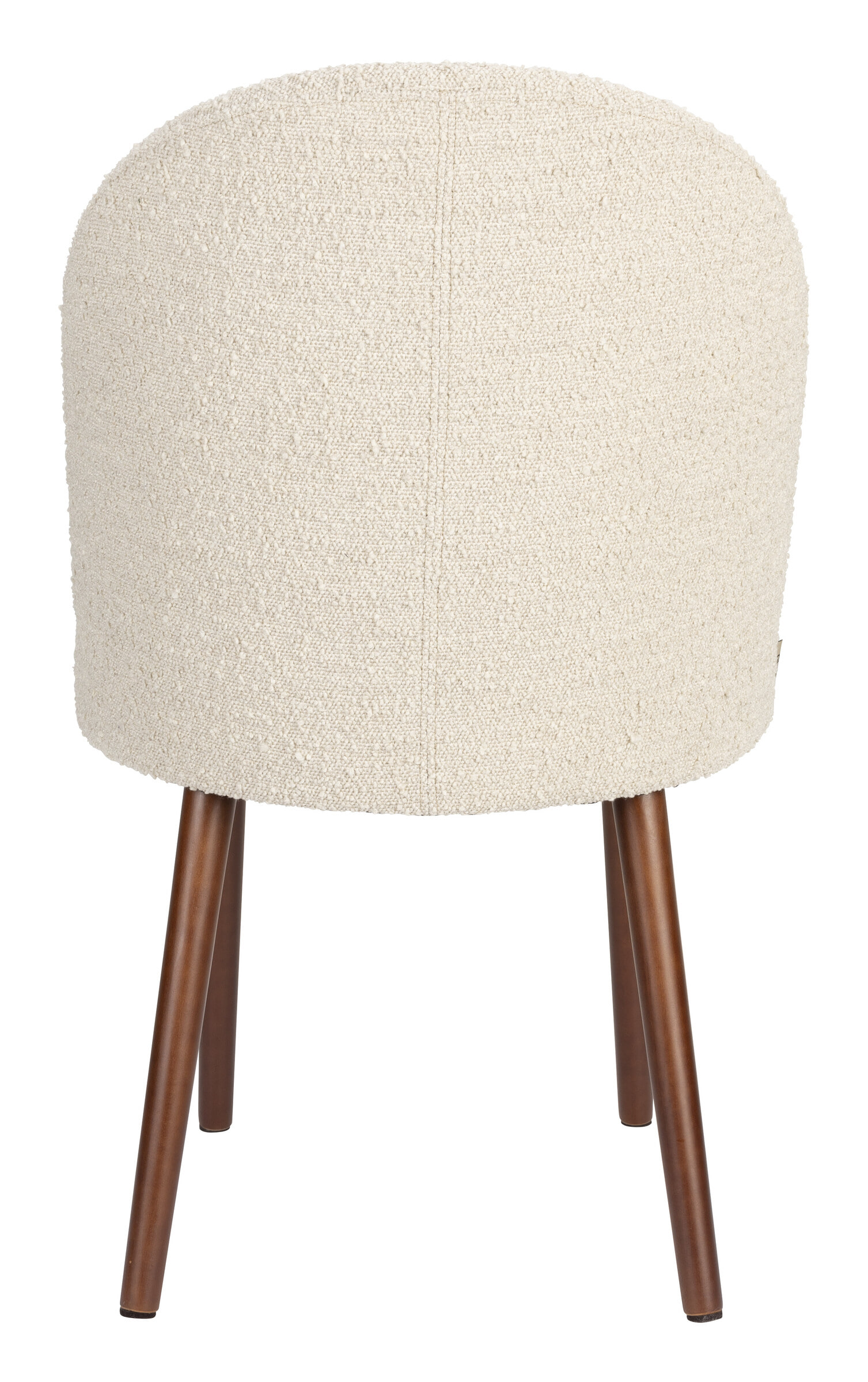 Dutchbone Eetkamerstoel 'Barbara' Bouclé, kleur Beige