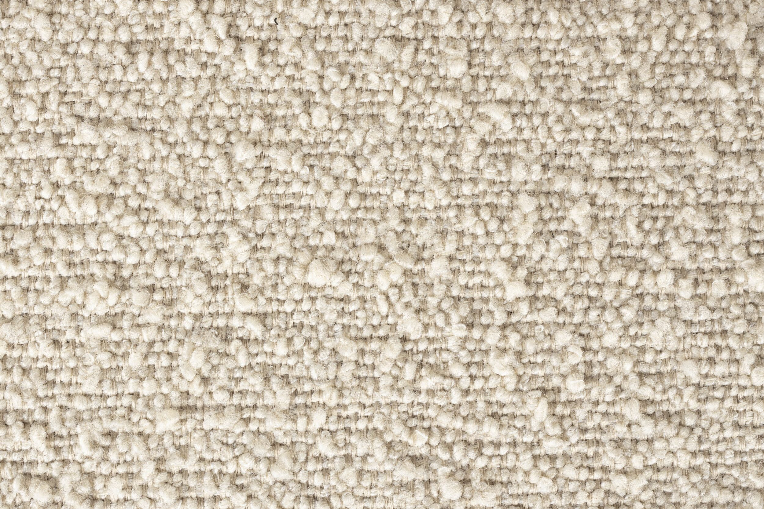 Dutchbone Eetkamerstoel 'Barbara' Bouclé, kleur Beige