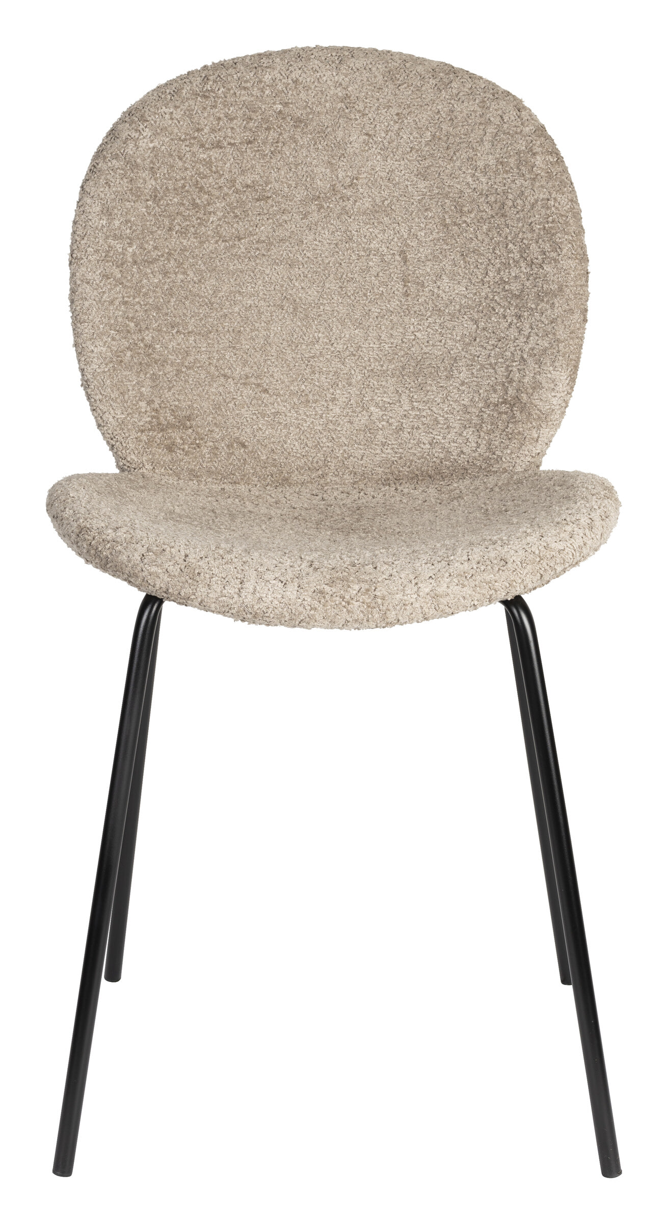 Zuiver Eetkamerstoel 'Bonnet' Teddy, kleur Beige