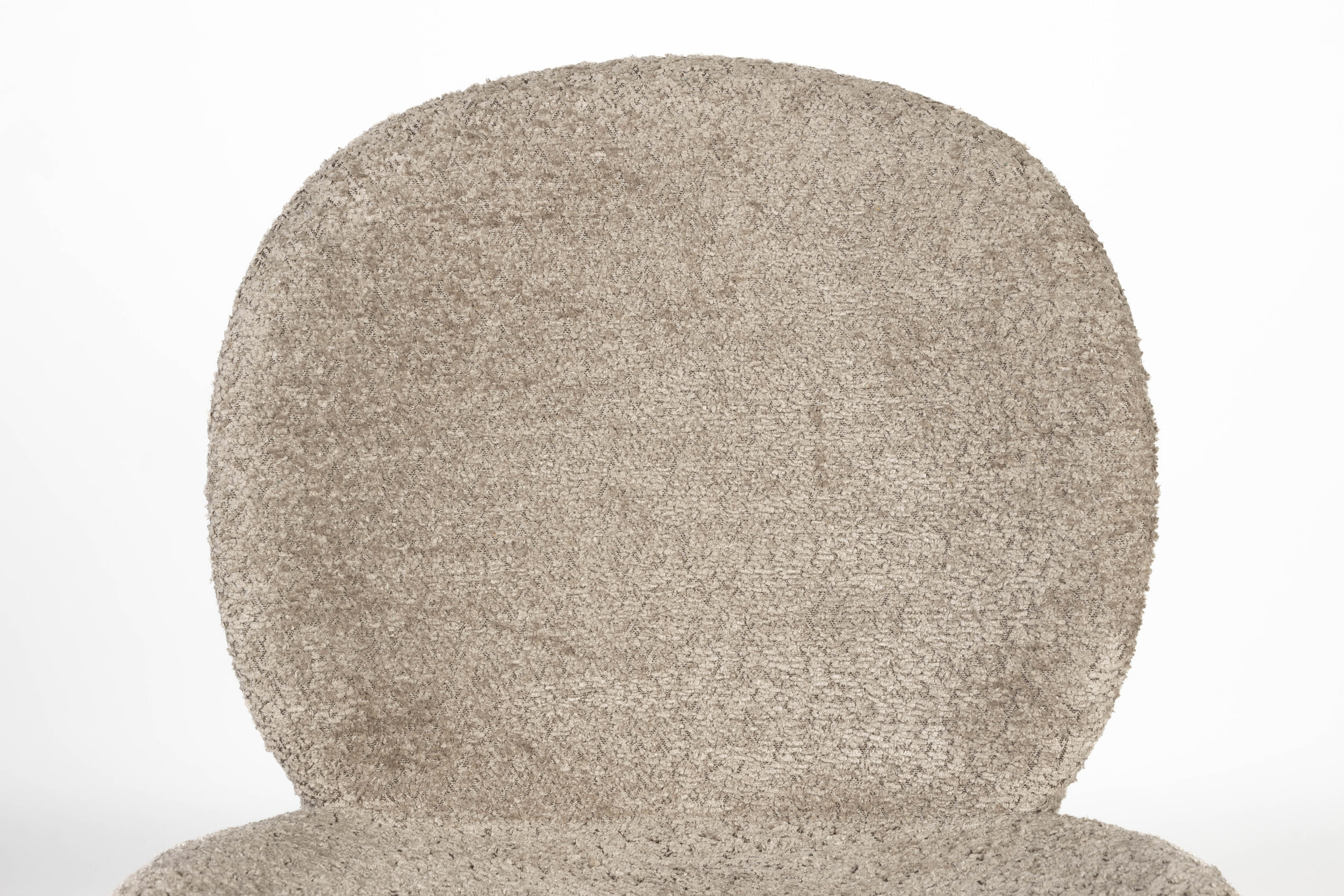 Zuiver Eetkamerstoel 'Bonnet' Teddy, kleur Beige