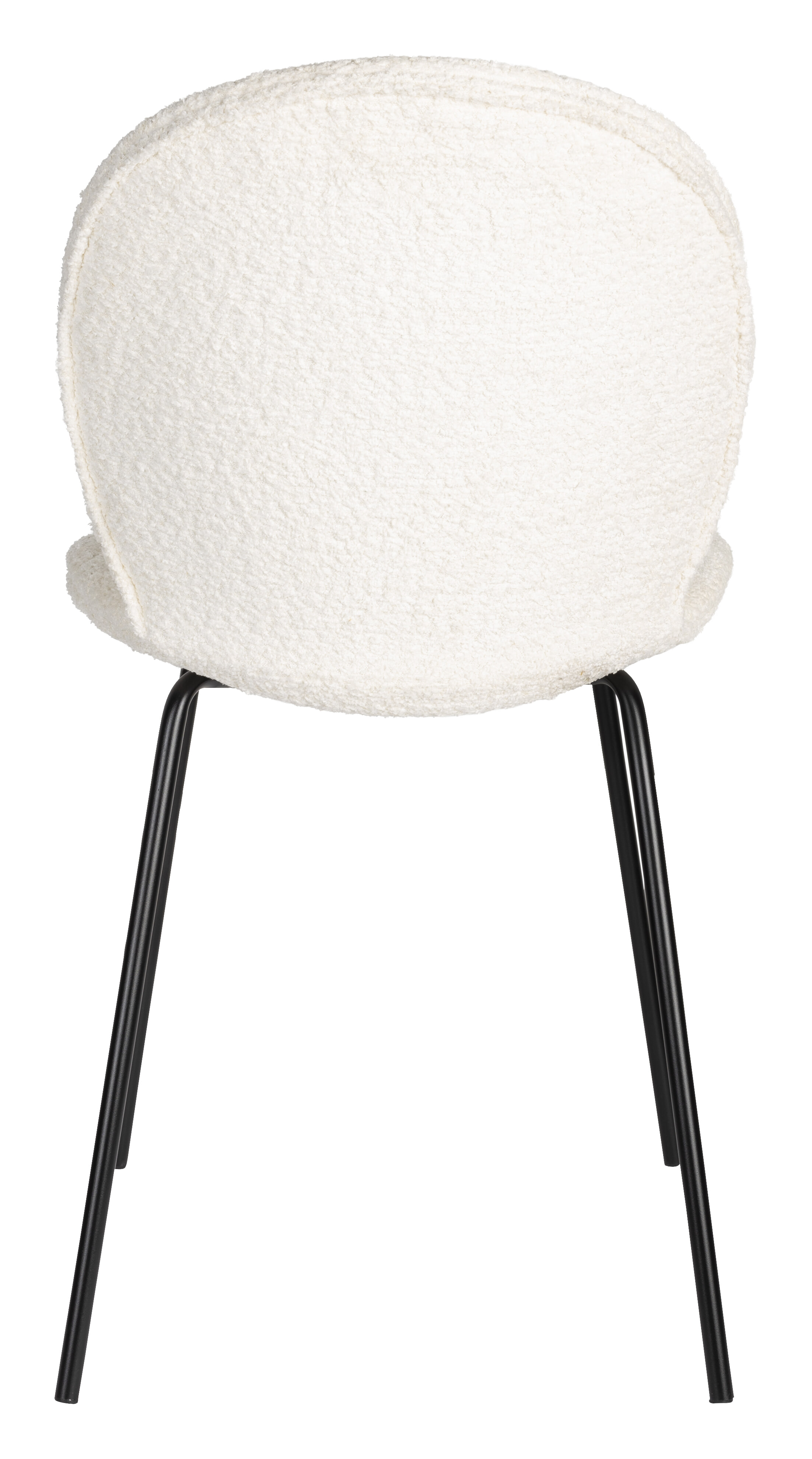 Zuiver Eetkamerstoel 'Bonnet' Teddy, kleur Off White