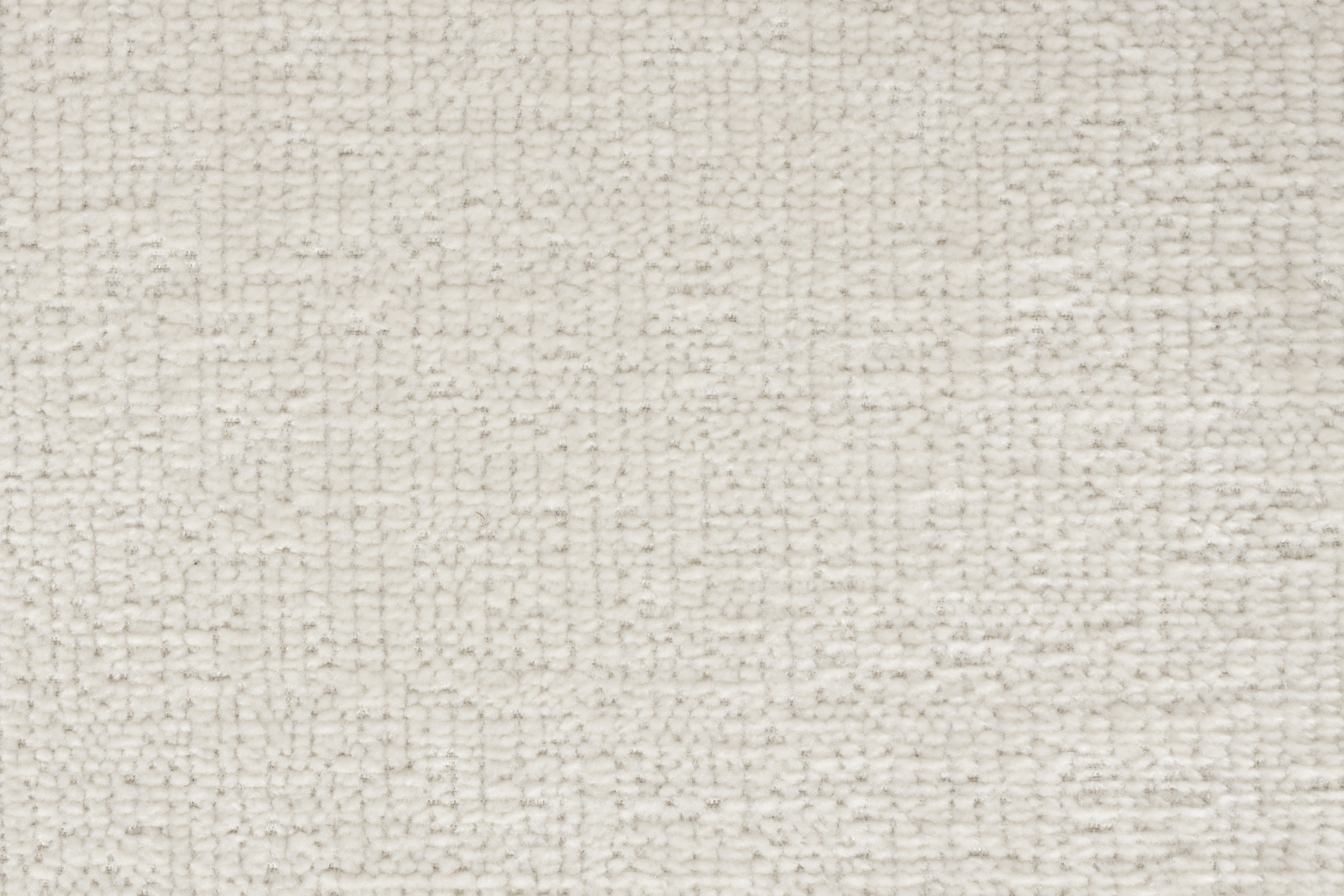 ZILT Eetkamerstoel 'Latisha' Chenille, kleur Off White