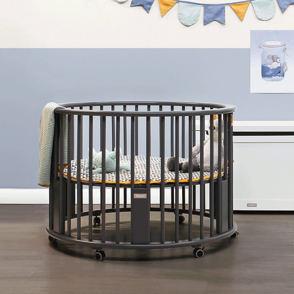 Bopita Box 'Rondo' kleur deep grey Bopita Box 'Rondo' kleur deep grey
