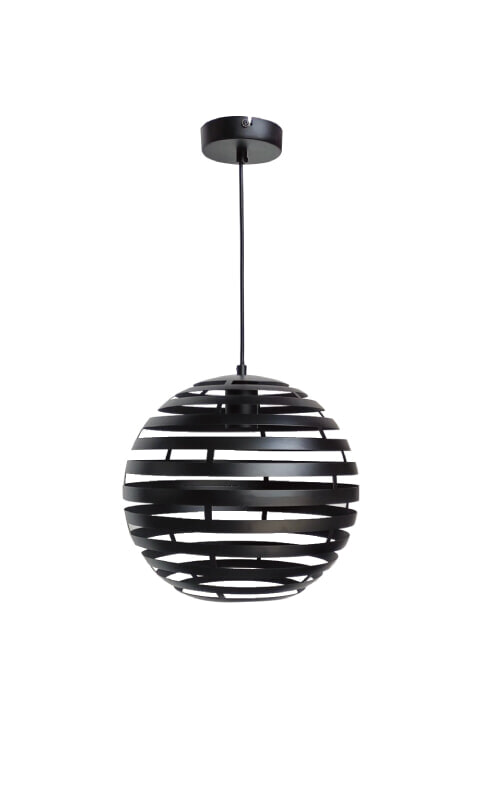 BASE Hanglamp 'Bonnie' 30cm, kleur Zwart