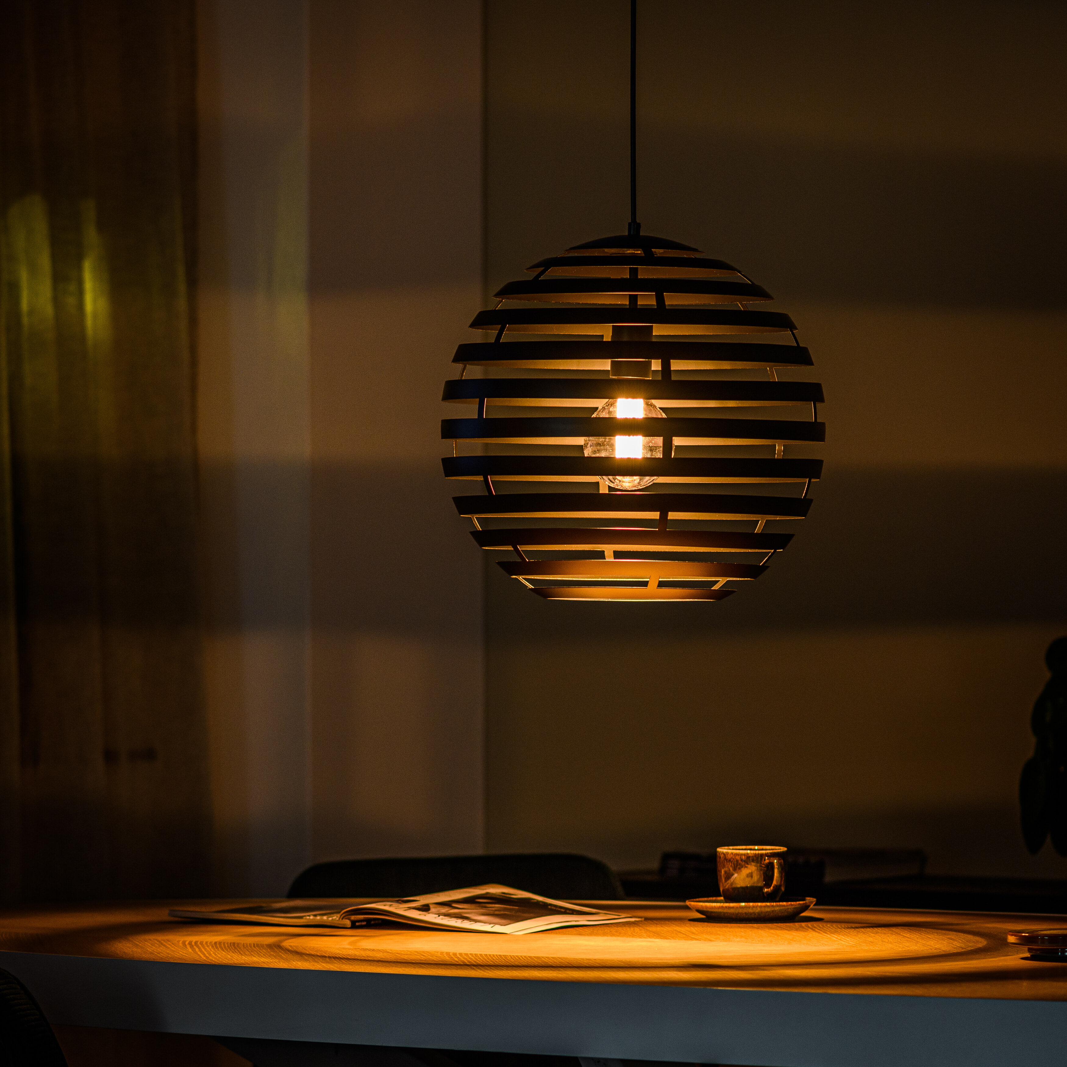Light & Living Eetkamerstoel - set van 2 - 'Olive', velvet donker groen