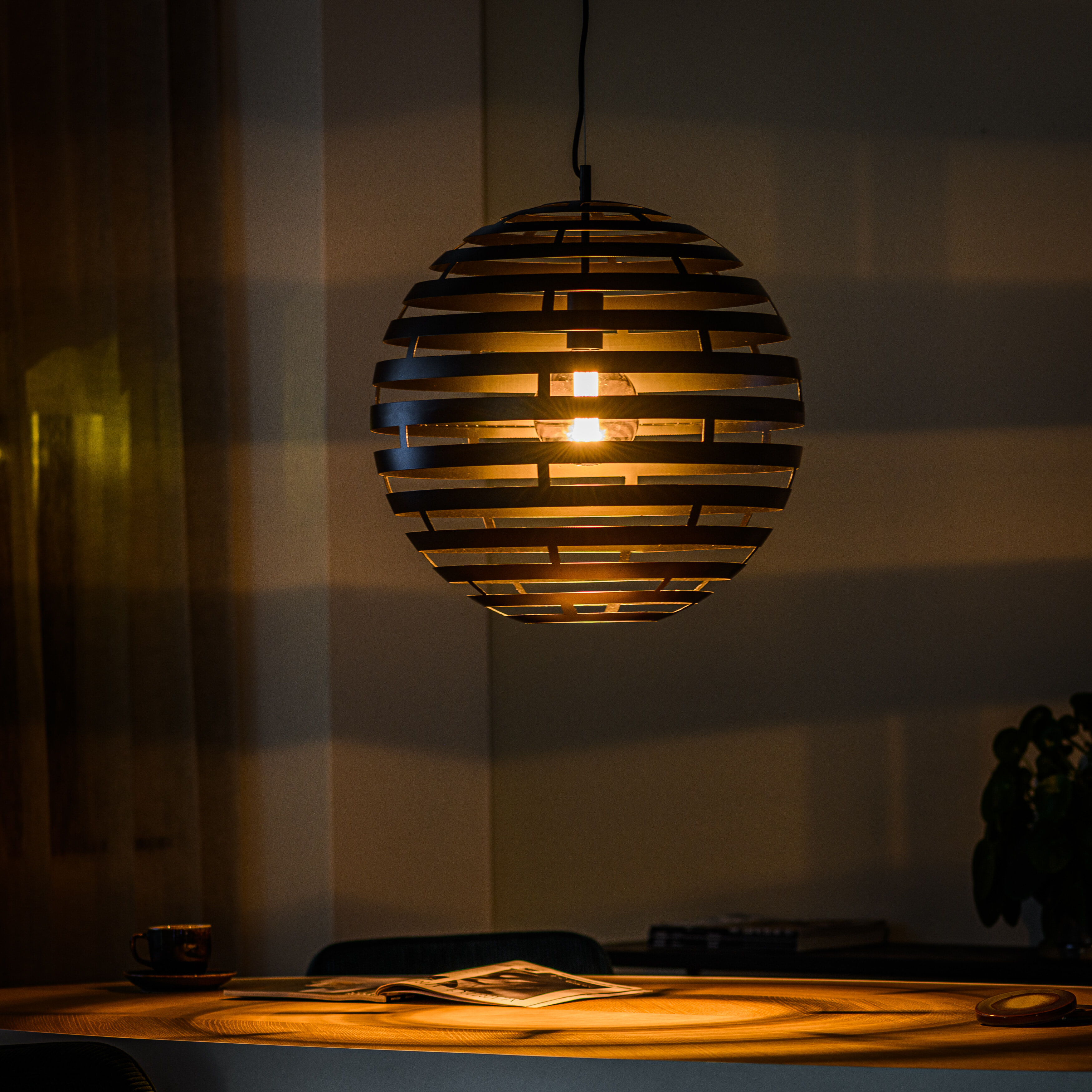 Light & Living Eetkamerstoel - set van 2 - 'Olive', velvet blauw
