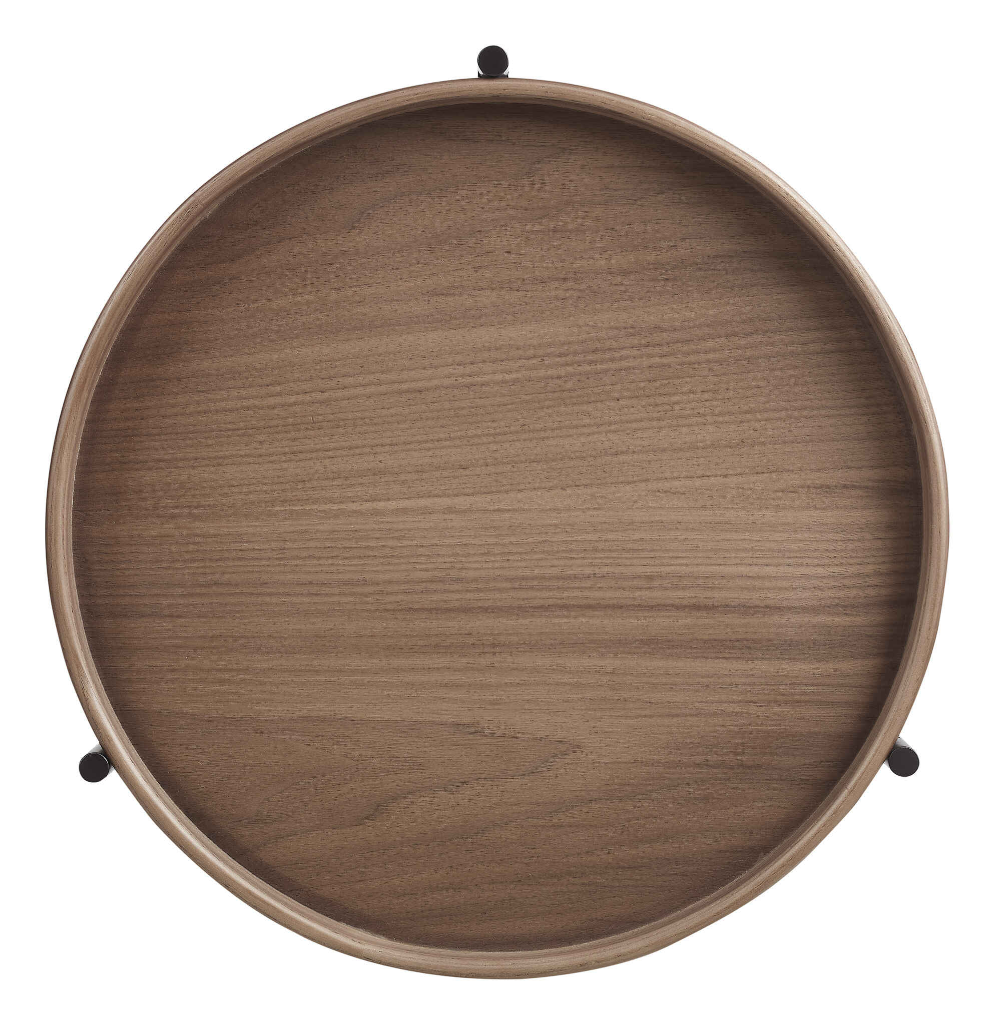 Artistiq Bijzettafel 'Sylver' 44cm, kleur Walnoot