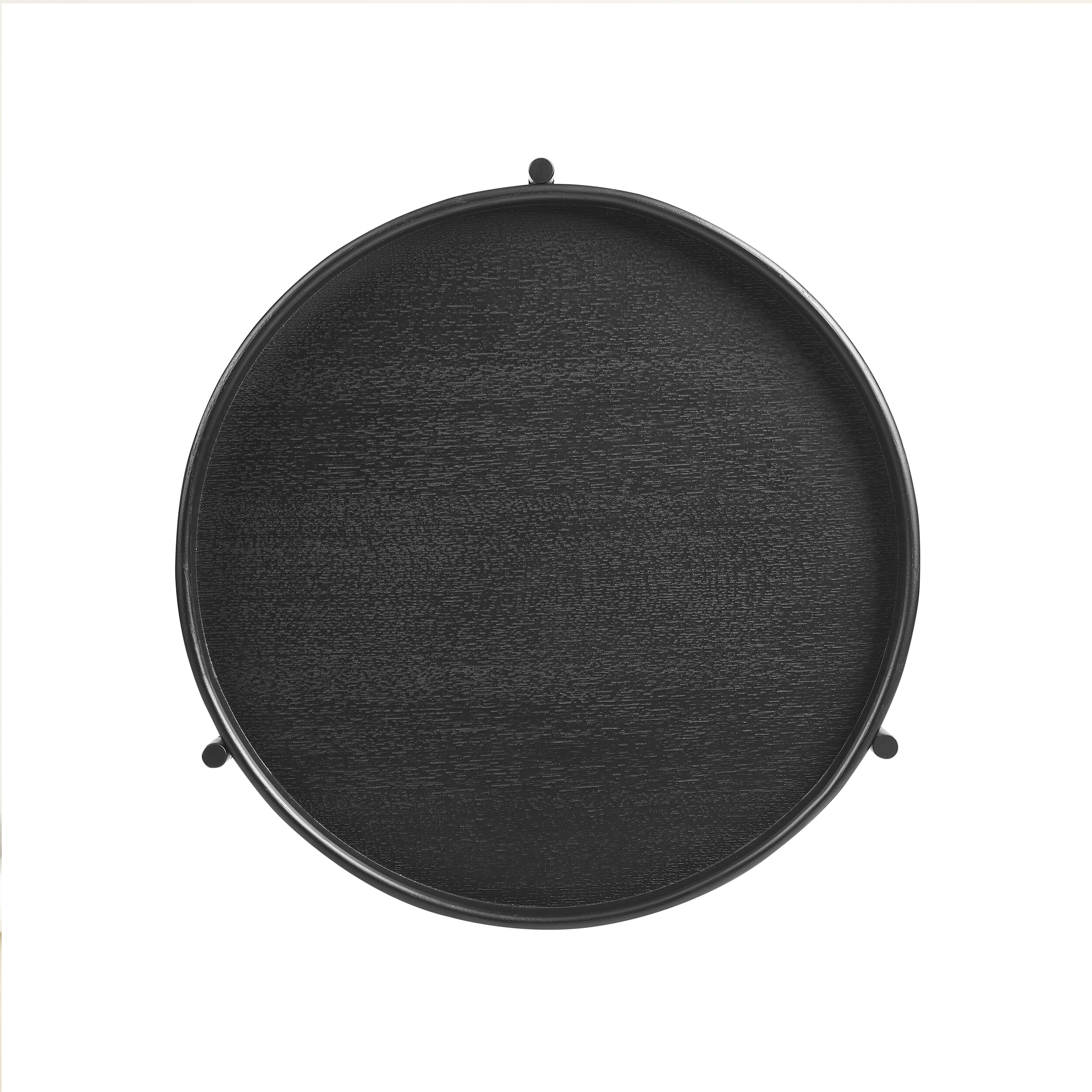Artistiq Bijzettafel 'Sylver' 44cm, kleur Zwart
