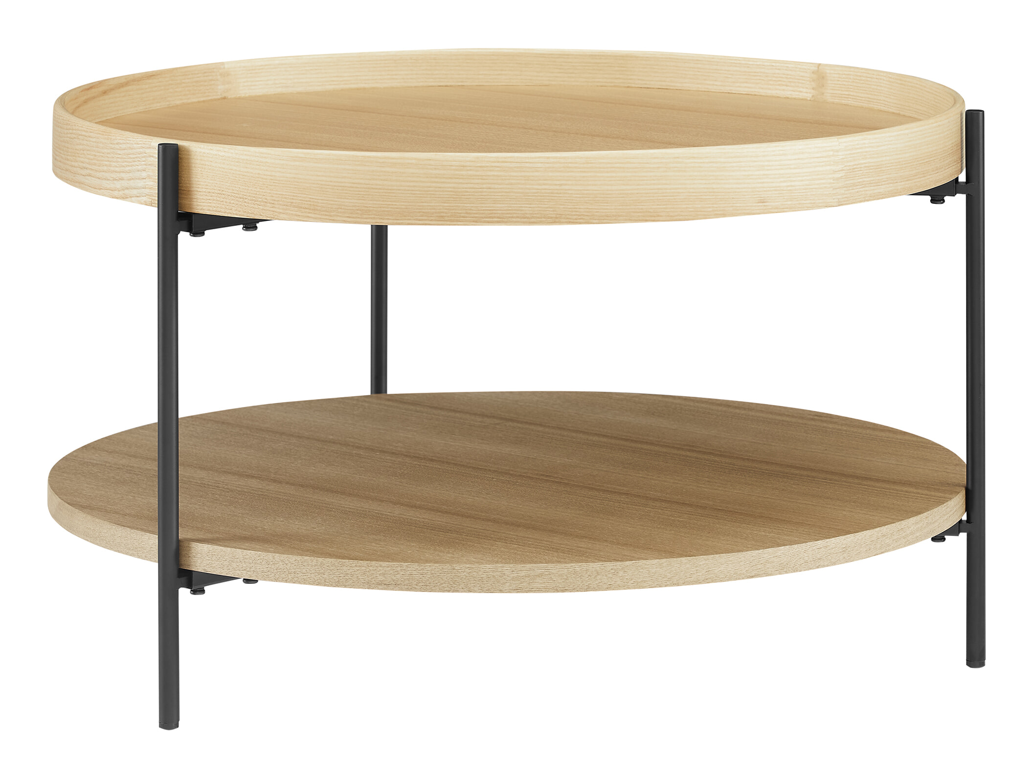 Artistiq Ronde Salontafel 'Sylver' 69cm, kleur Naturel