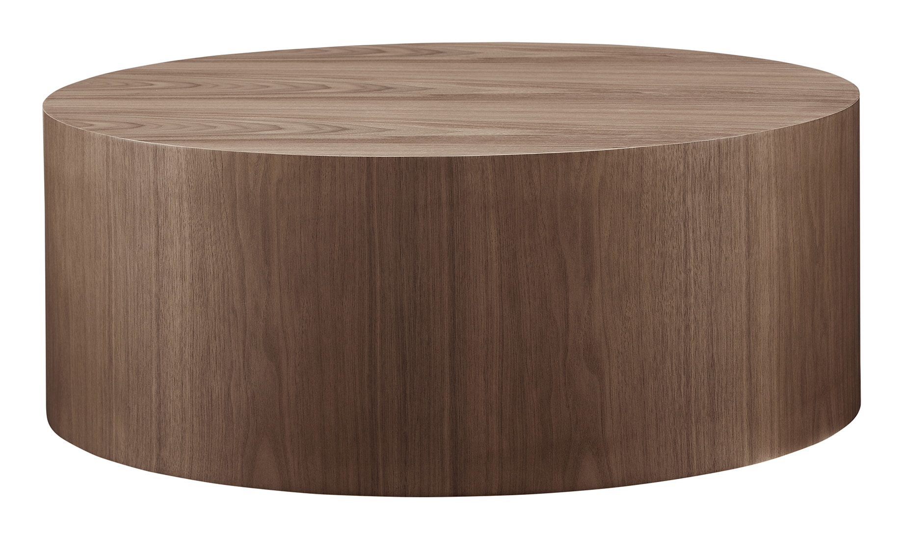 Artistiq Ronde Salontafel 'Beaux' 80cm, kleur Walnoot