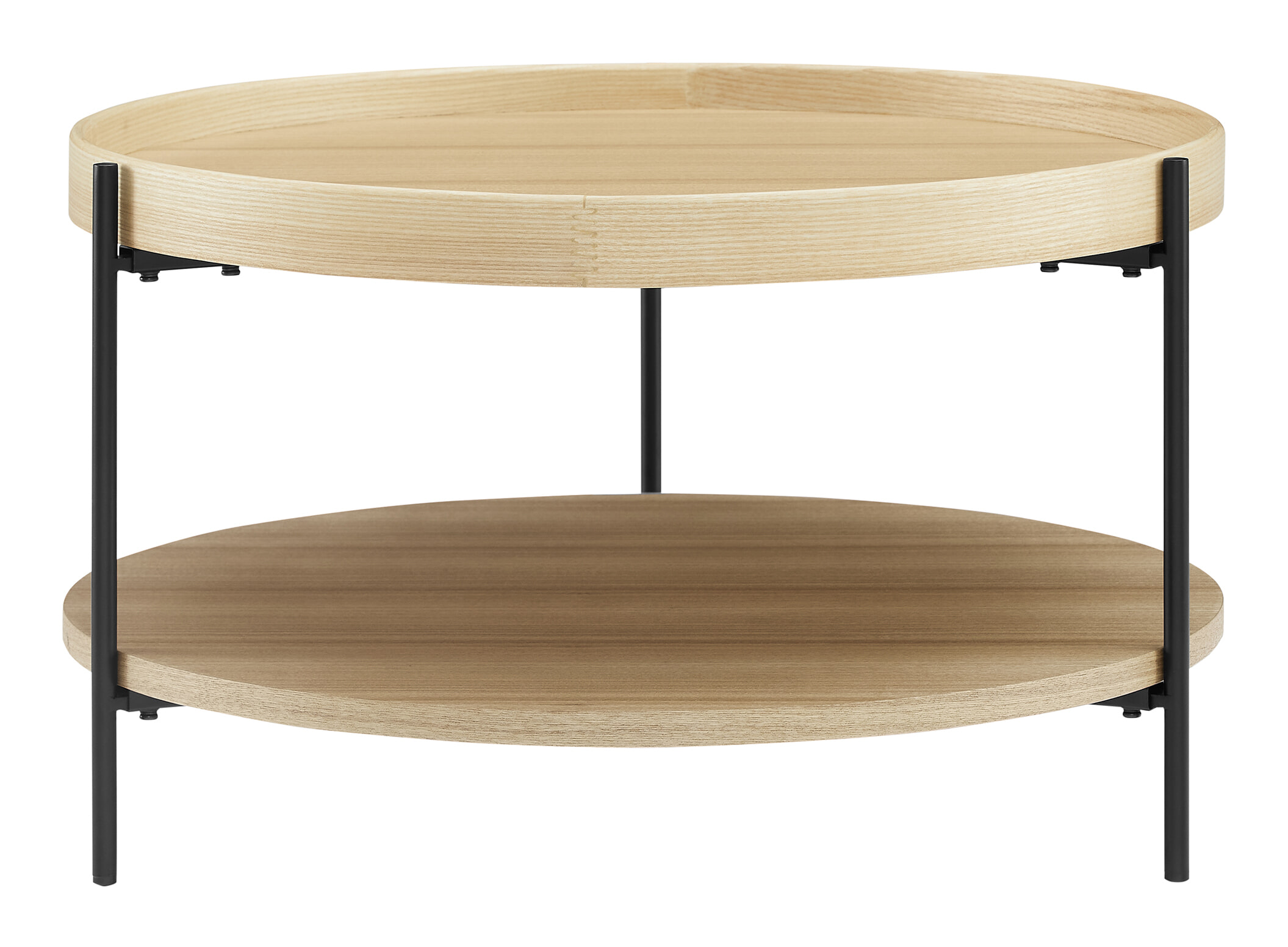 Artistiq Salontafel 'Sylver' set van 2, kleur naturel