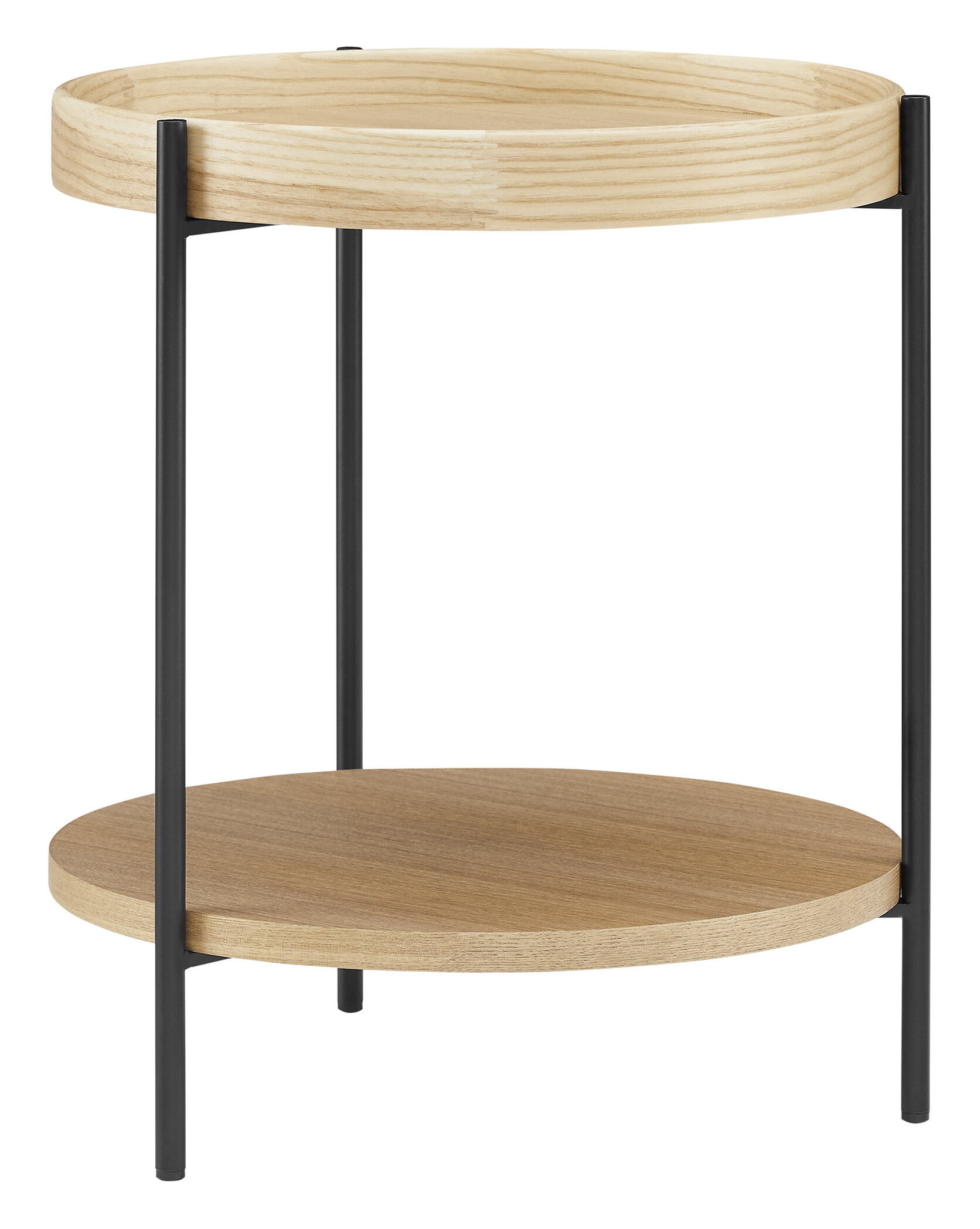 Artistiq Salontafel 'Sylver' set van 2, kleur naturel