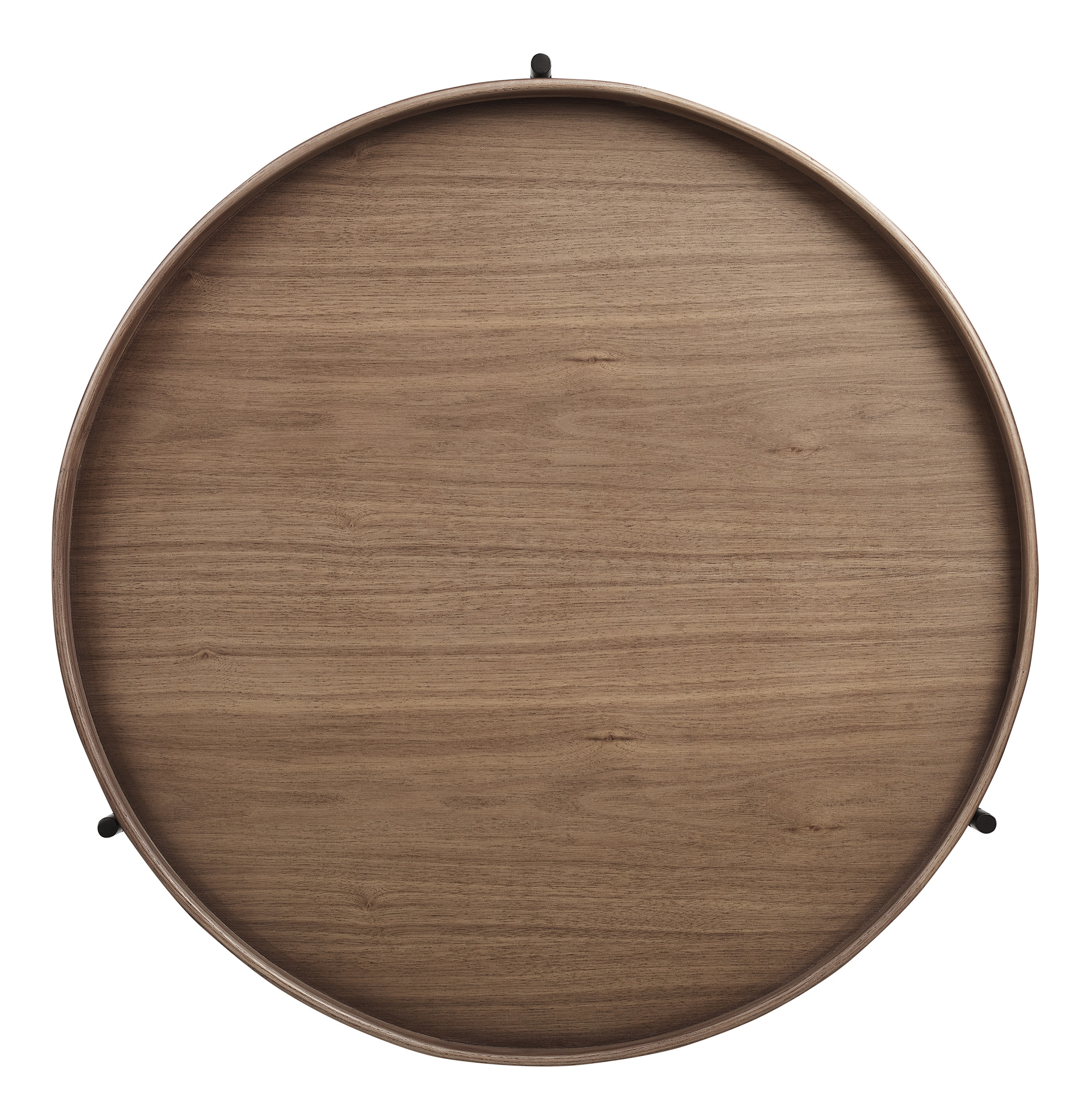 Artistiq Salontafel 'Sylver' set van 2, kleur walnoot