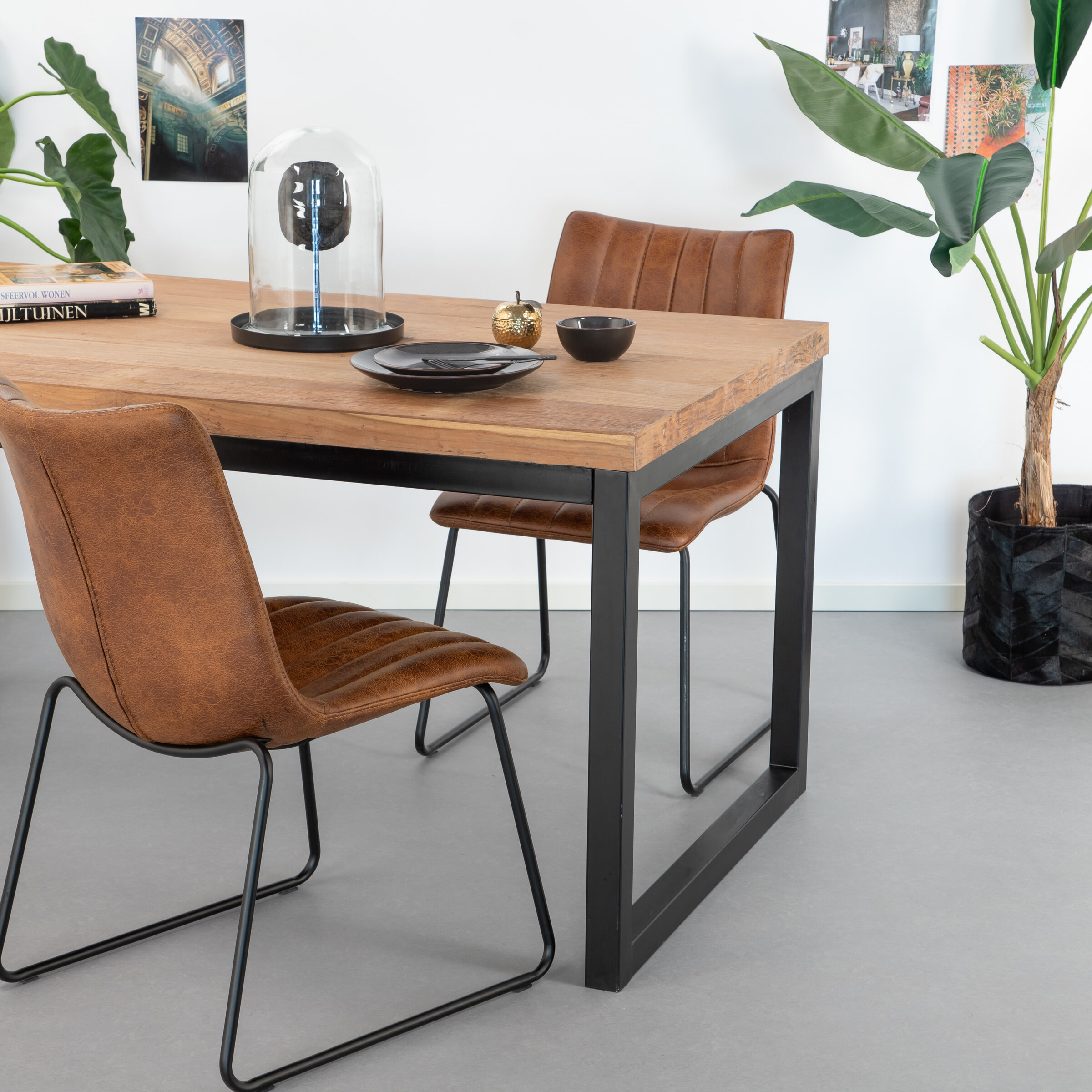 Sohome Eettafel 'Osvald' teak, 160 x 90cm