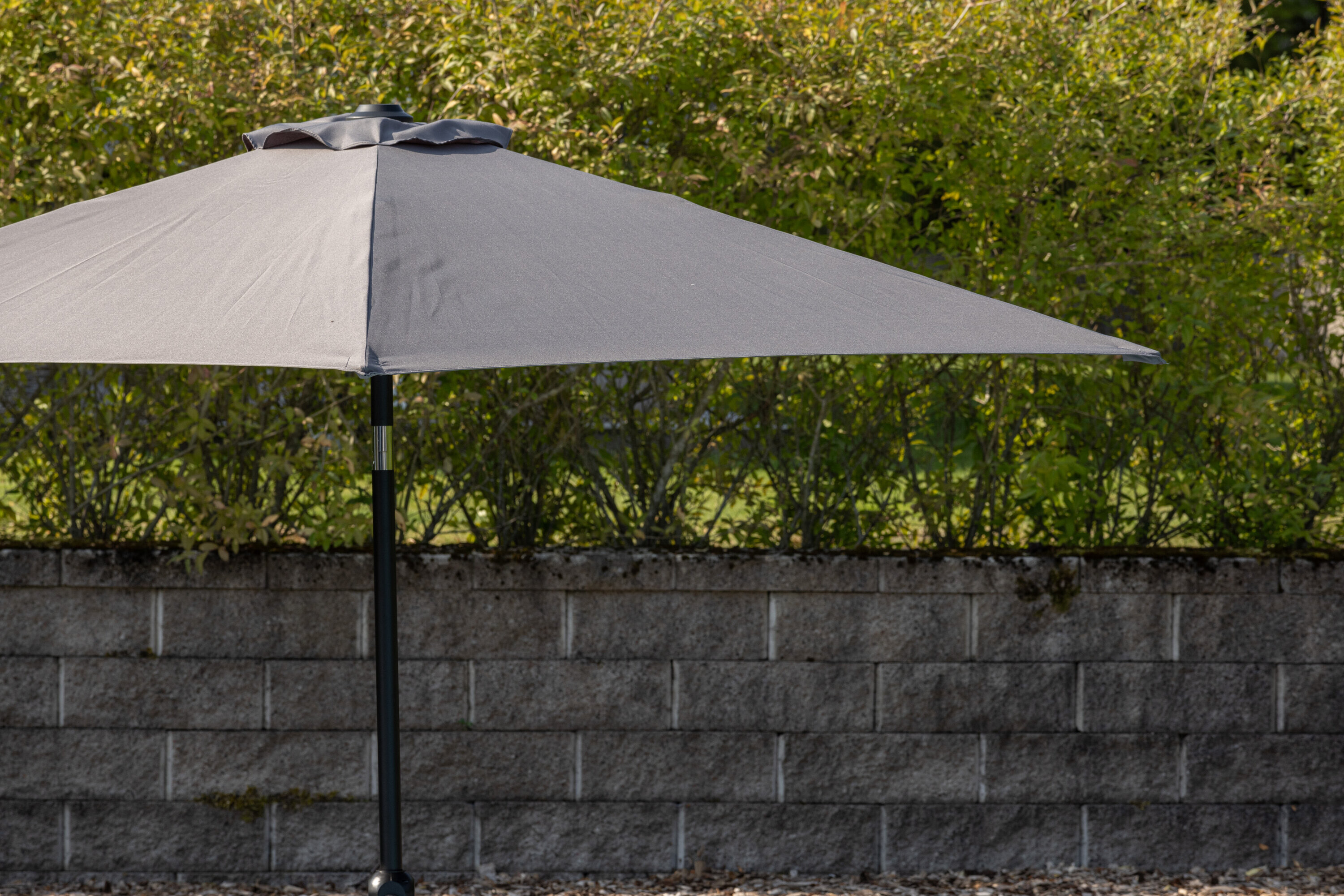 Nohr Parasol 'Antasia' 300cm, kleur Grijs