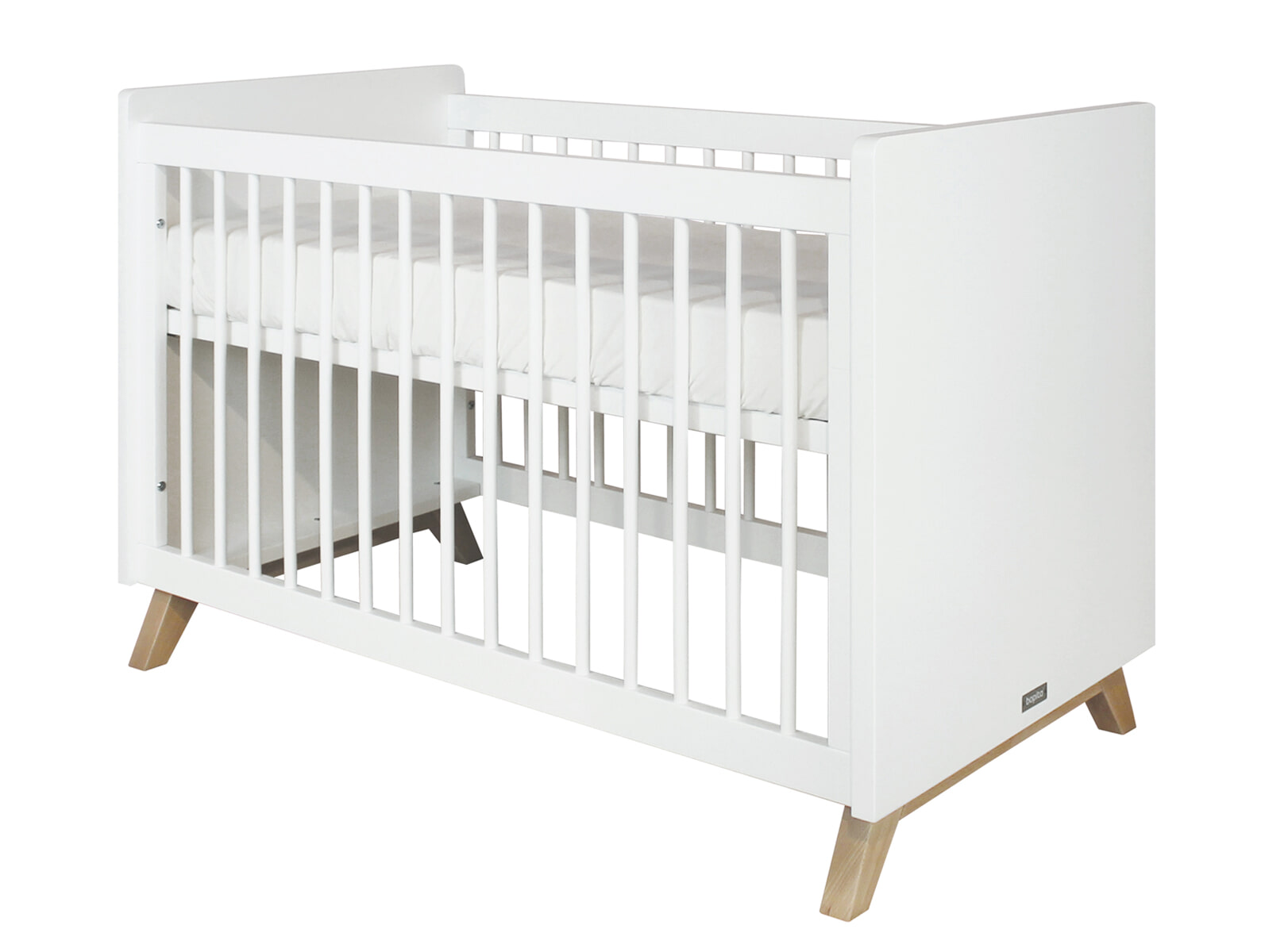 Bopita Ledikant 'Lynn' 60 x 120cm, kleur Wit Bopita Ledikant 'Lynn' 60 x 120cm, kleur Wit