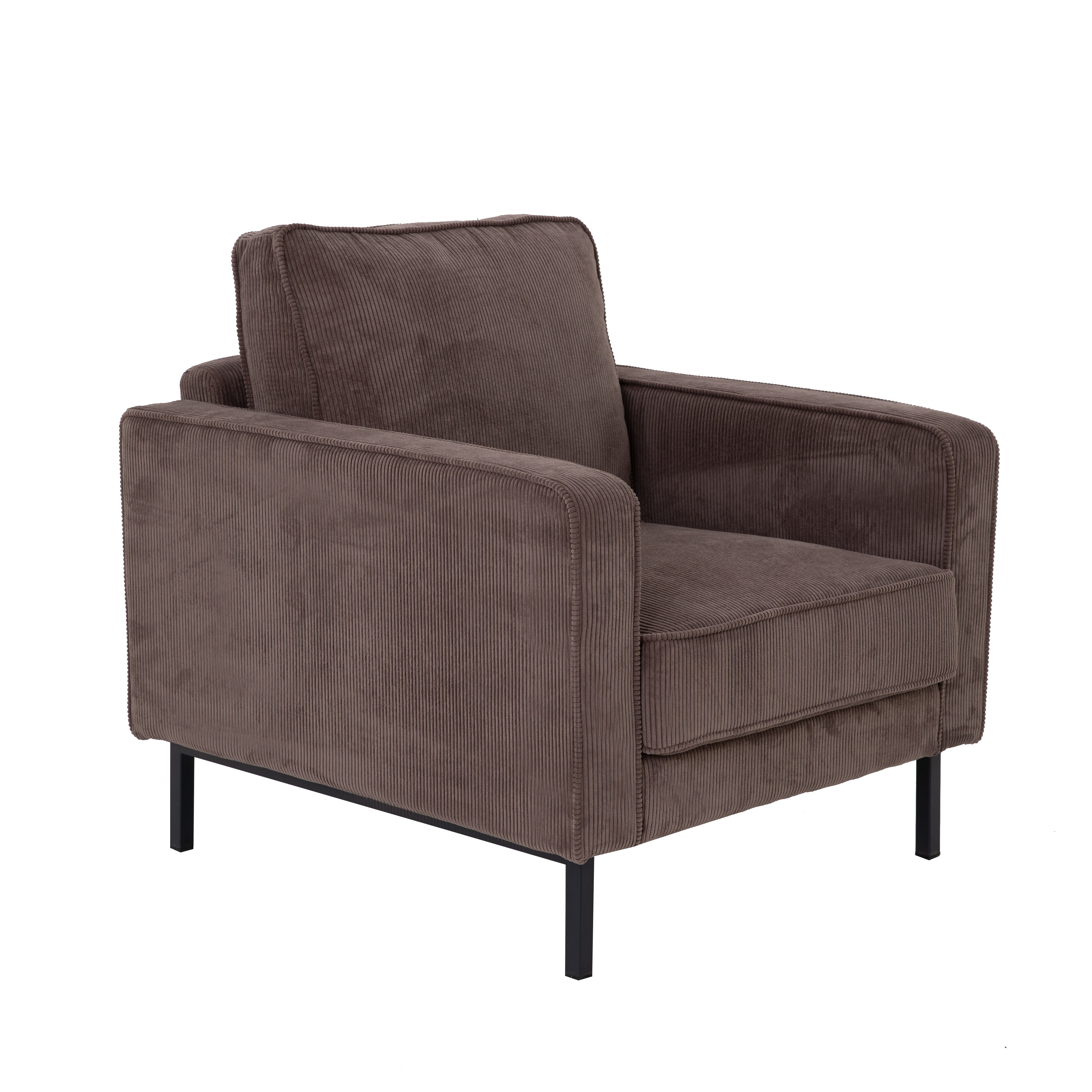 Tower Living Fauteuil Norwich Rib - Bruin
