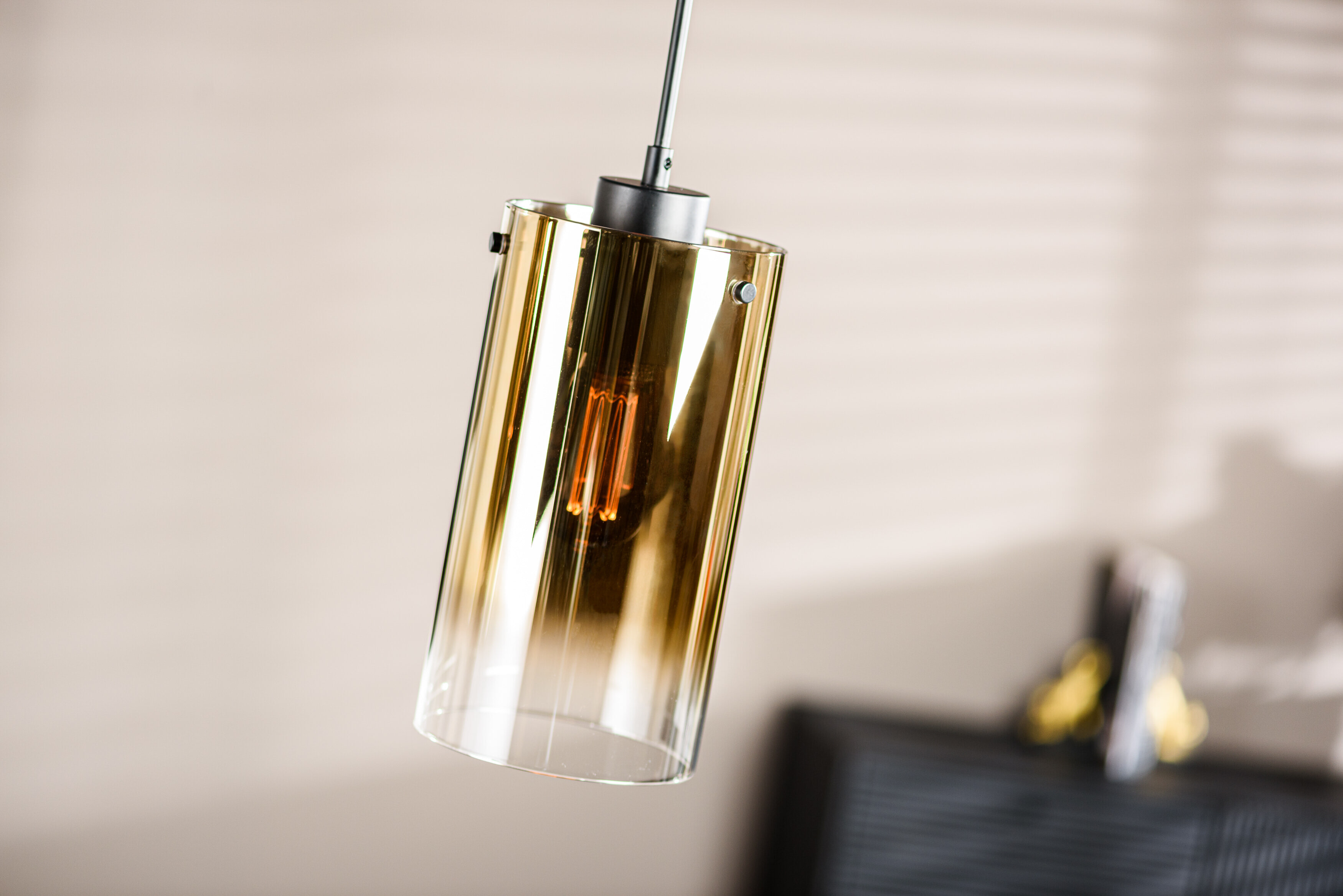 BASE Hanglamp 'Annabelle' 3-lamps, kleur Goud
