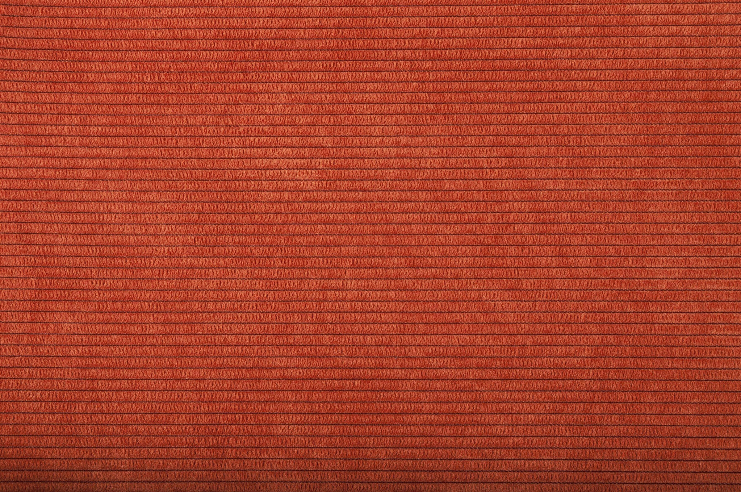 Zuiver Eetkamerstoel 'Ridge' Kink, Ribstof, kleur Oranje